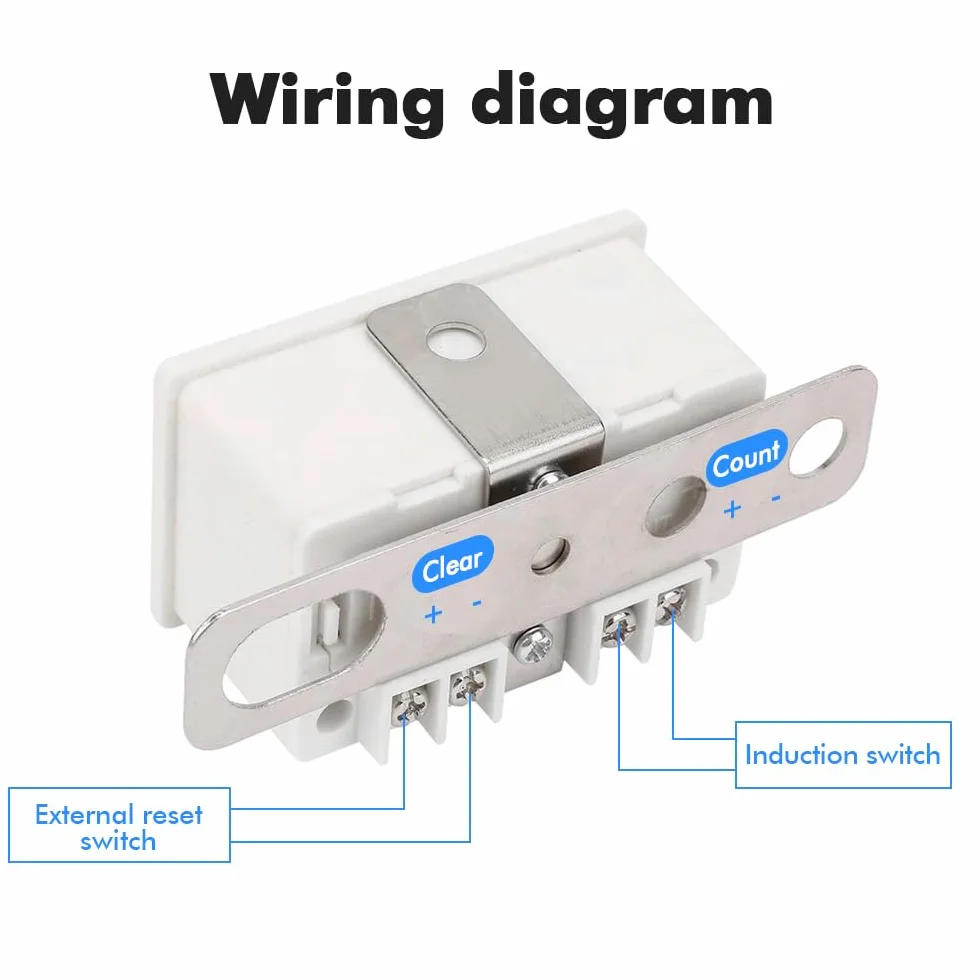 Licznik magnetyczny – cyfrowy elektroniczny dziurkacz indukcyjny przełącznik zbliżeniowy