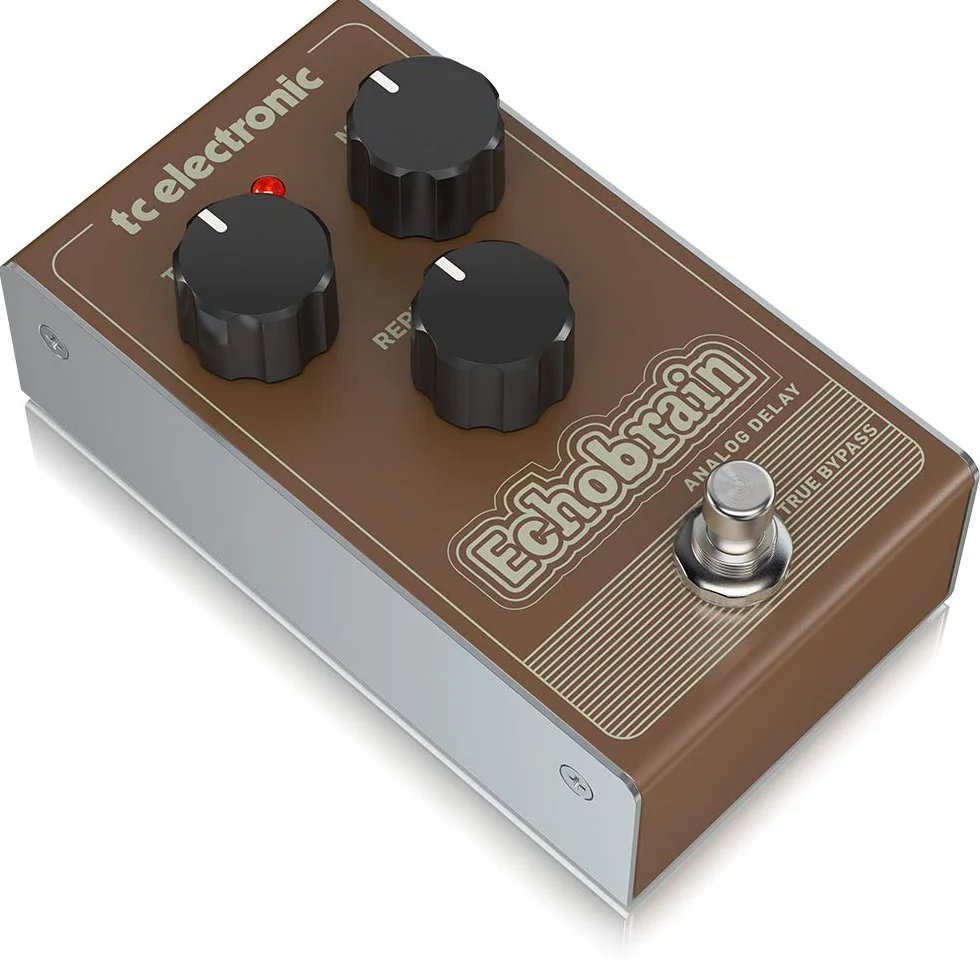 TC Electronic ECHOBRAIN ANALOG DELAY opóźnienia w stylu vintage z całkowicie analogowym obwodem widełkowym-brygady