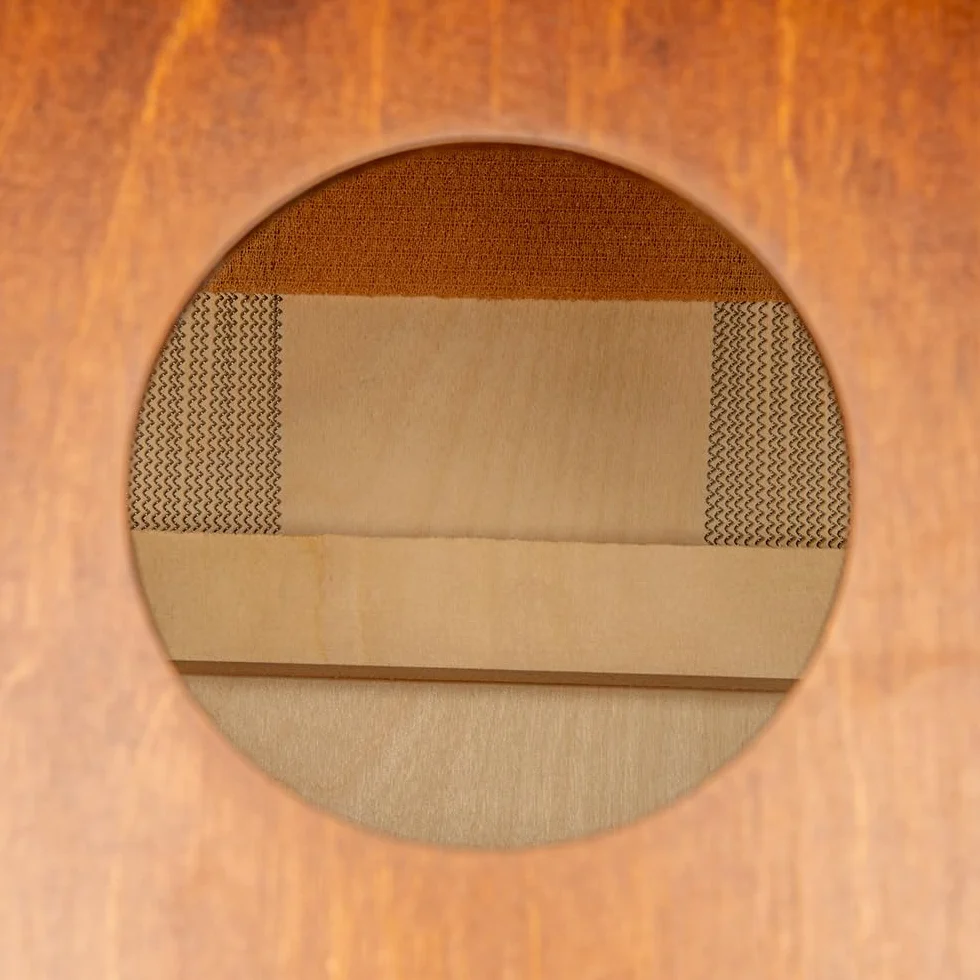 Meinl Percussion Jam Cajon Instrument Mały Cajon dla Dzieci i Dorosłych Panel Przedni Brzoza Bałtycka JC50AB-B