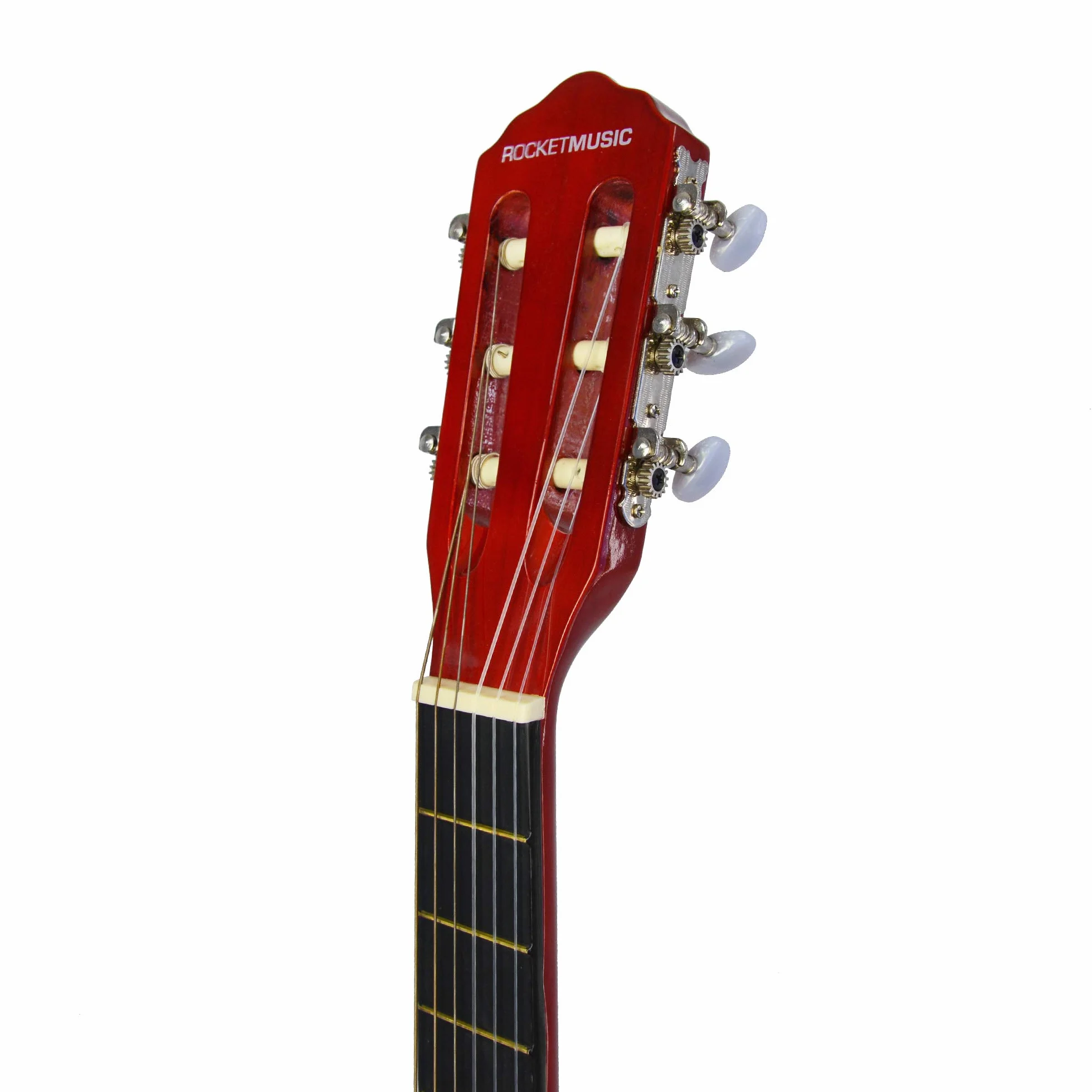 Rocket CG44PACK Zestaw z Gitarą Klasyczną, Drewno/Czarny, Rozmiar 4/4