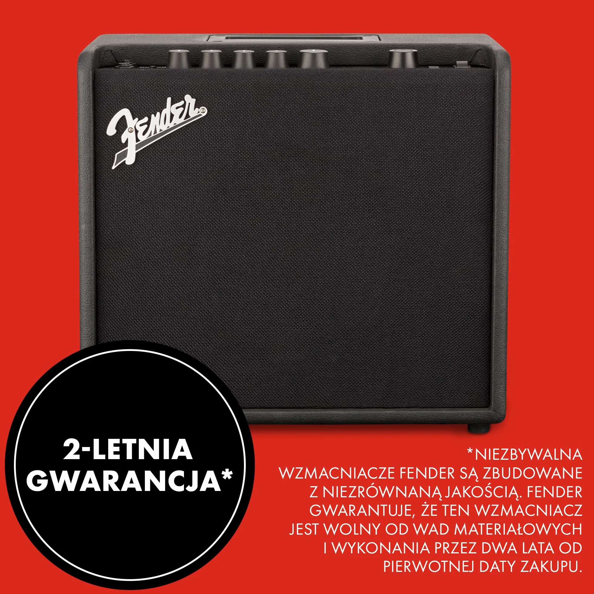 Fender Mustang LT25 Wzmacniacz Combo 25W Czarny