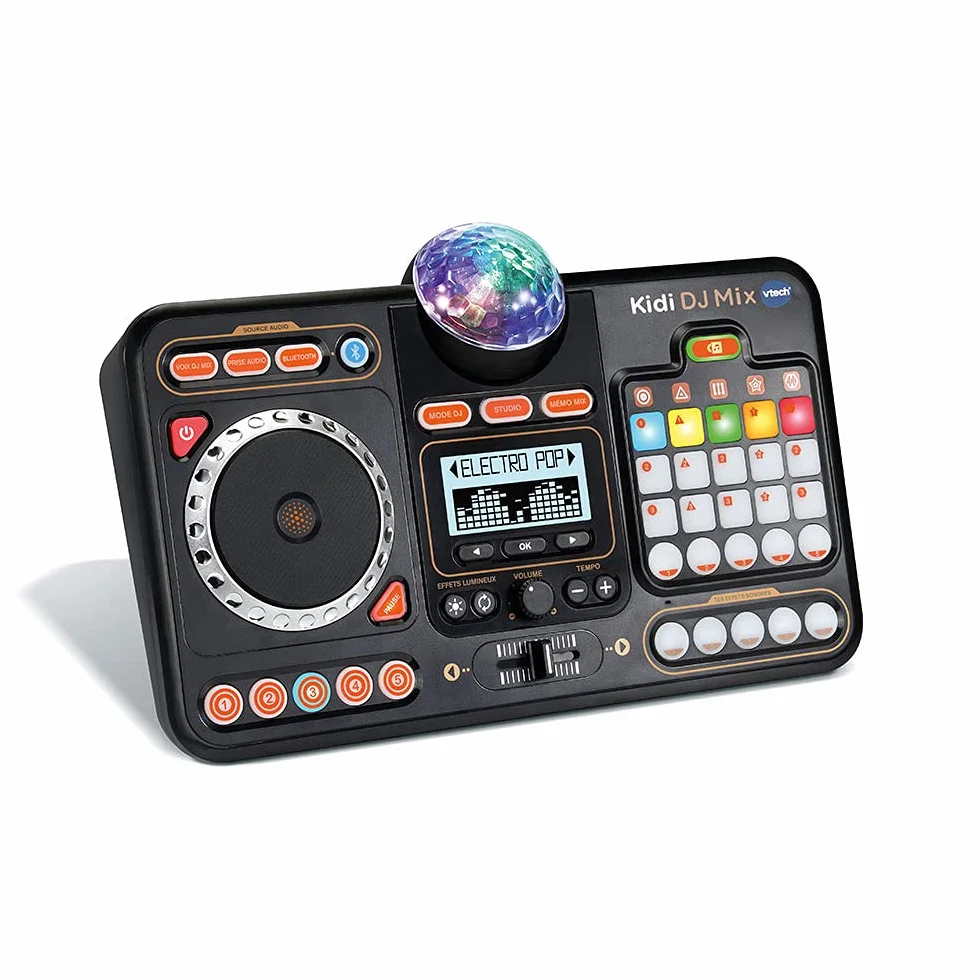 Vtech Kidi Dj Mix VTH80-547305 Mikser, Czarny, 36,5 x 23,5 x 9,2 cm