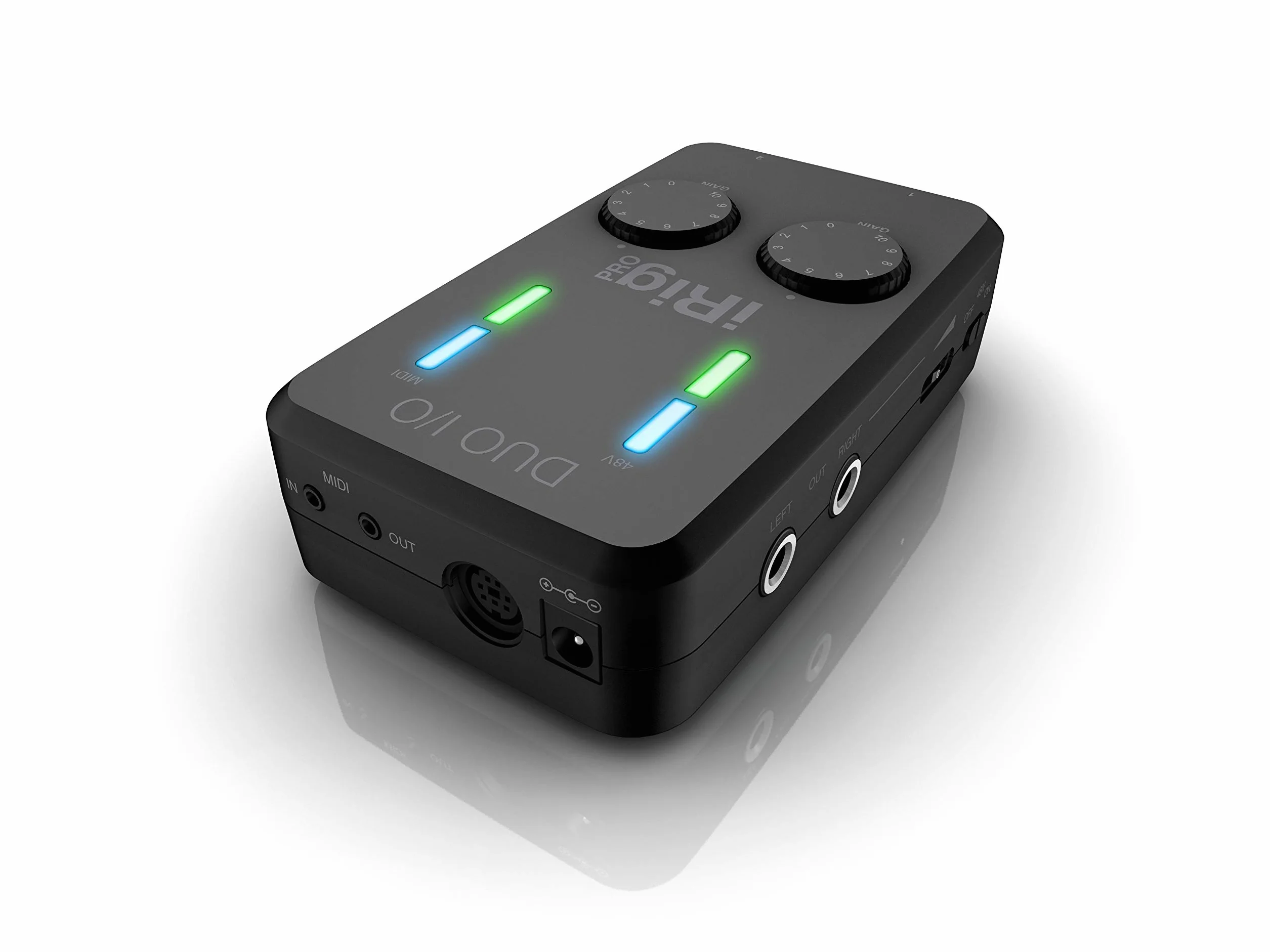 iRig Pro Duo I/O - mobilny 2-kanałowy interfejs audio/MIDI, IP-IRIG-PRODUOIO-IN