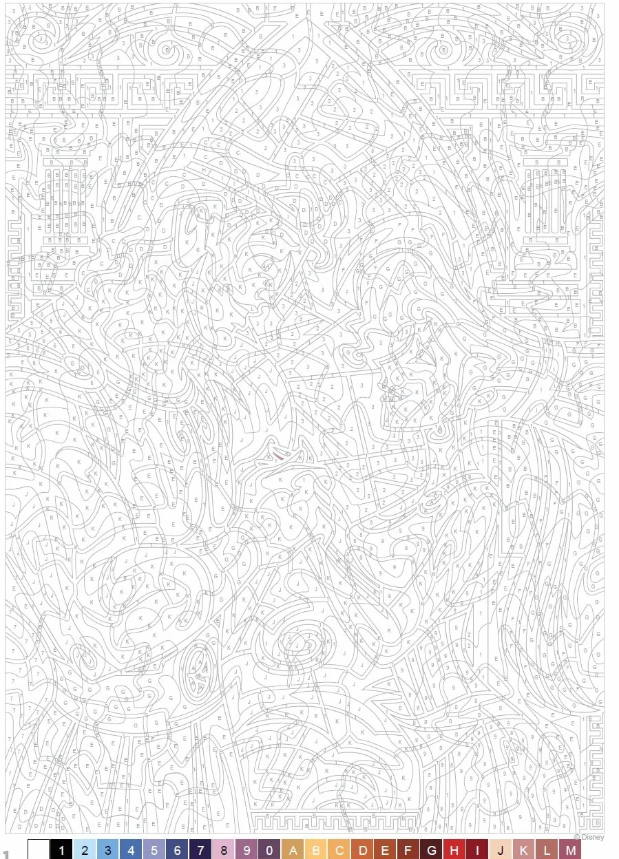 Art therapy. Kolorowanka antystresowa. Disney. Witraże. Magia kolorów. Zagadkowe rysunki