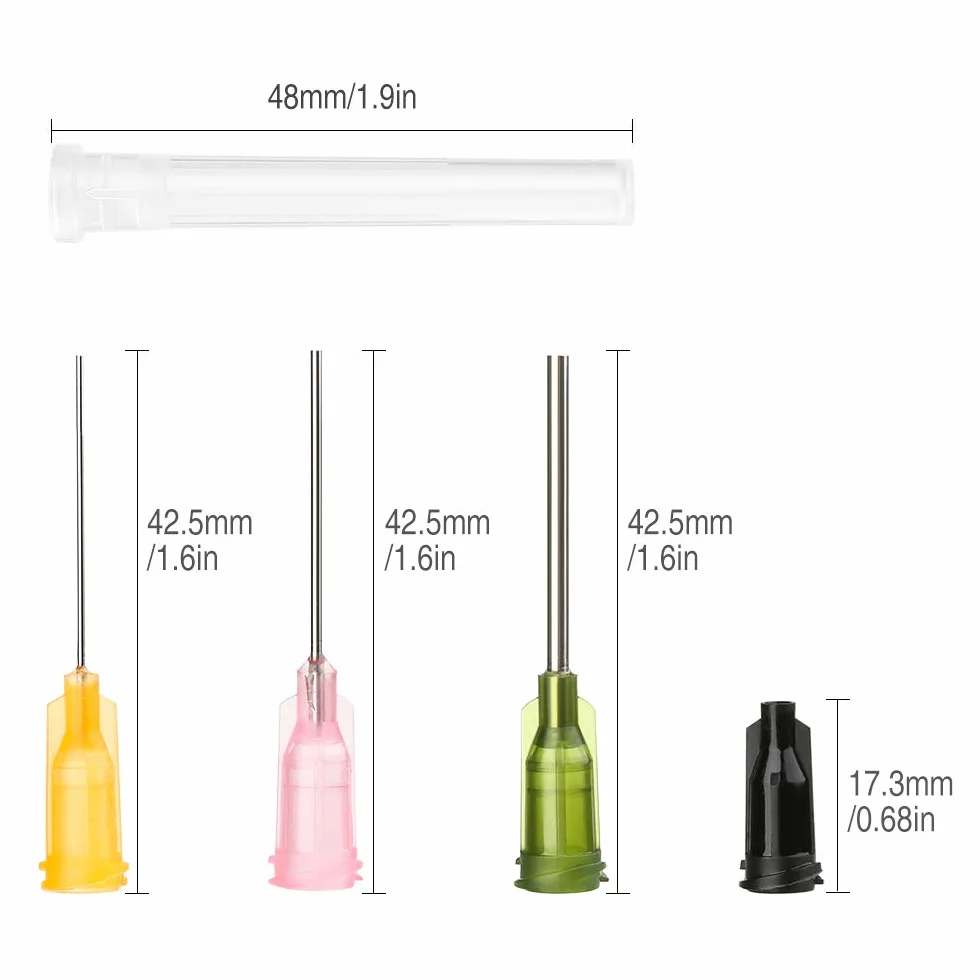 30 małych strzykawek 1 ml, 3 ml, 5 ml, plastikowe strzykawki z nasadką i igłą, strzykawka z tworzywa sztucznego, wielokrotnego użytku, strzykawka dozująca do przemysłu lub karmy dla zwierząt