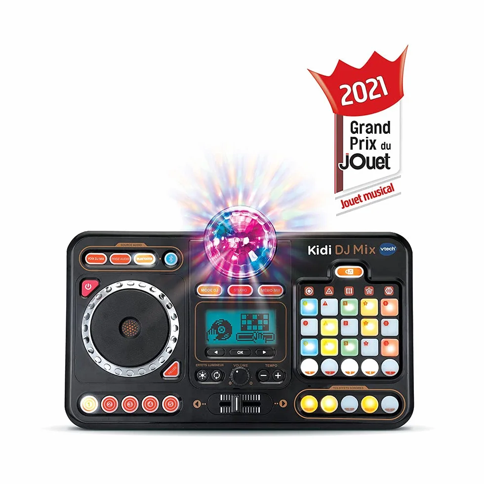 Vtech Kidi Dj Mix VTH80-547305 Mikser, Czarny, 36,5 x 23,5 x 9,2 cm