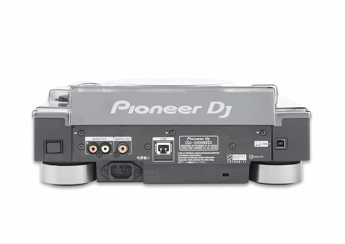 Decksaver Cover for Pioneer CDJ-2000NXS2, DJ Equipment Protection, Dustproof, Robust