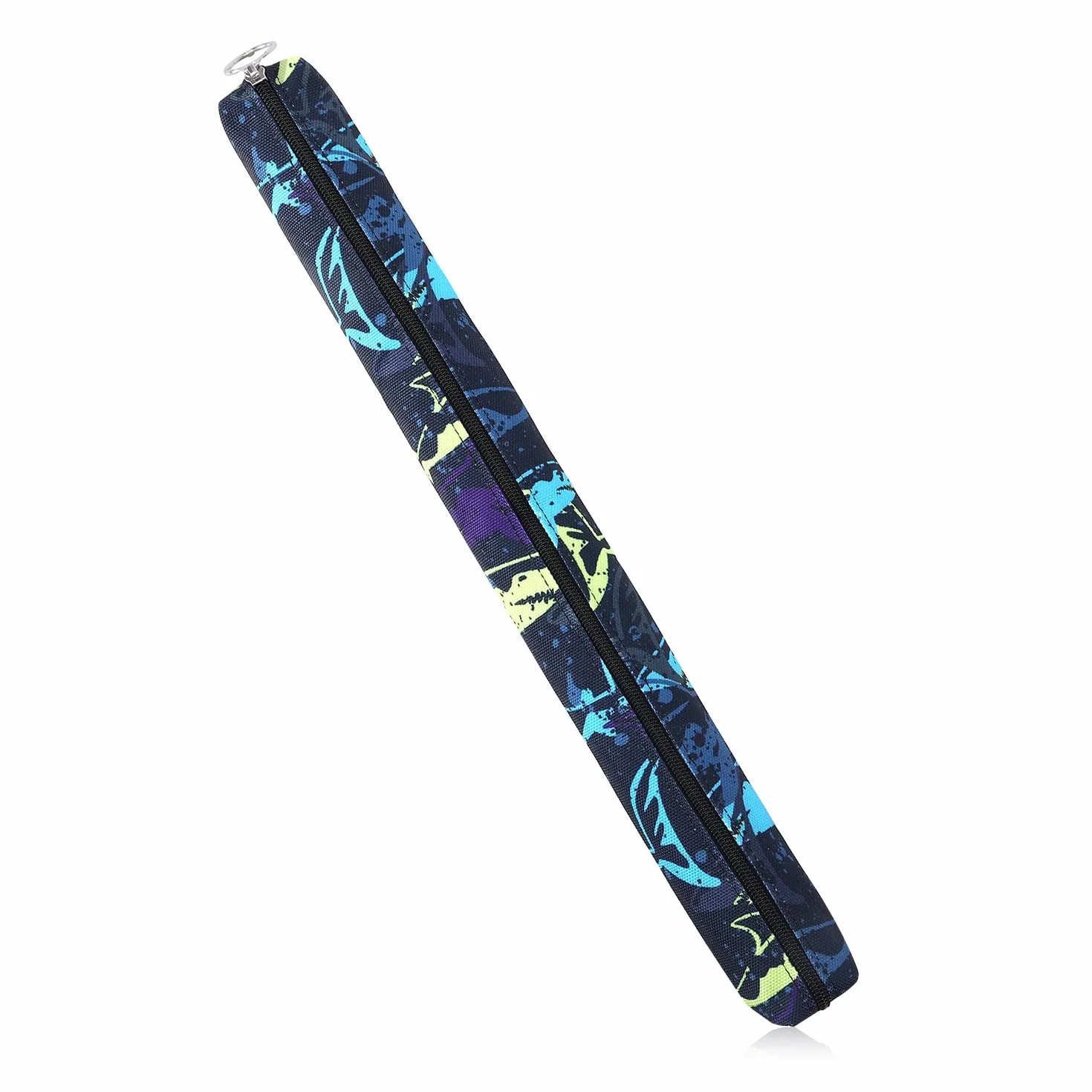 Torba do przechowywania fletu, długość 33 cm, zapinana na zamek flet i torba Piccolo, przenośna, nadająca się do prania, etui na flet, torba na pionowe flety (styl 1)