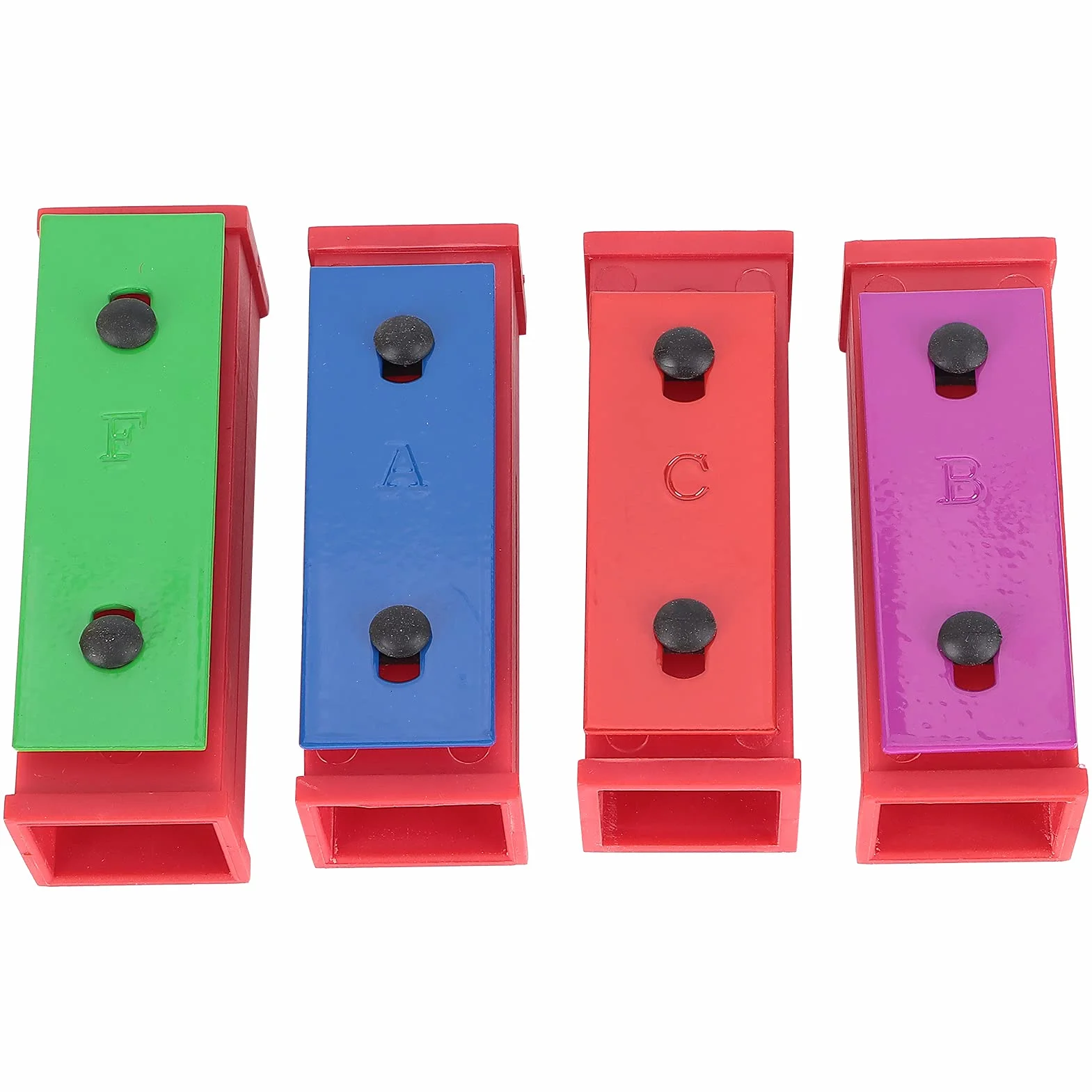 Eujgoov Professional Glockenspiel 8 Note Ksylofonowe Instrumenty Perkusyjne do Gier Rodzinnych lub Muzyczny z 2 Pałeczkami 1 żółte Pudełko