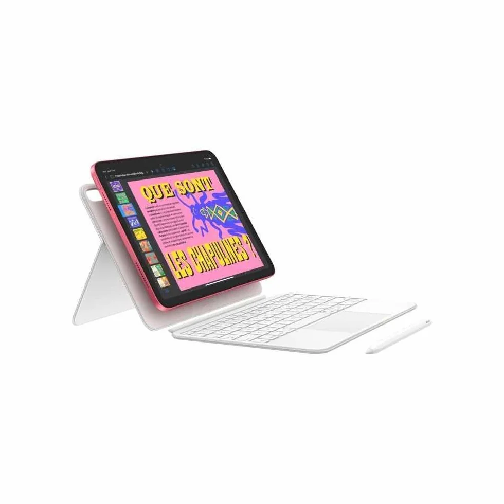 Apple iPad z chipem A16: 11-calowy wyświetlacz Liquid Retina, 128 GB, Wi-Fi 6, kamery przednie/tylne 12 Mpx, Touch ID, jednodniowy czas pracy - żółty