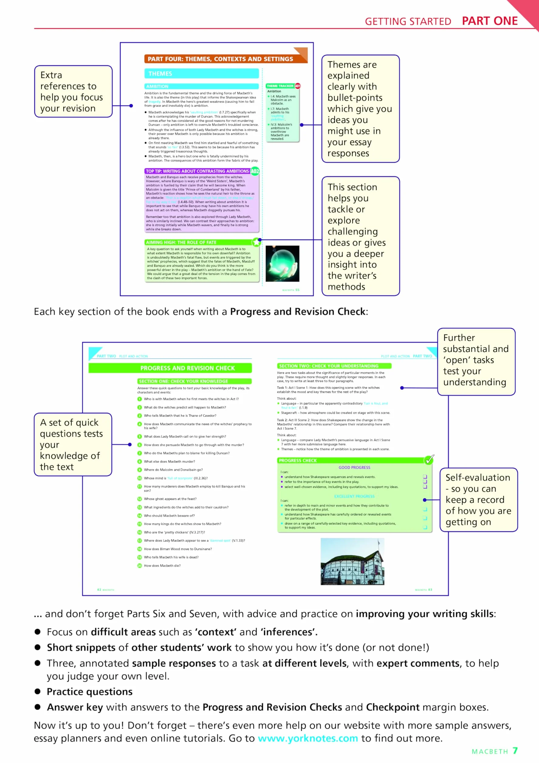 Macbeth York Notes GCSE English Literature Study Guide - for 2026, 2027 exams