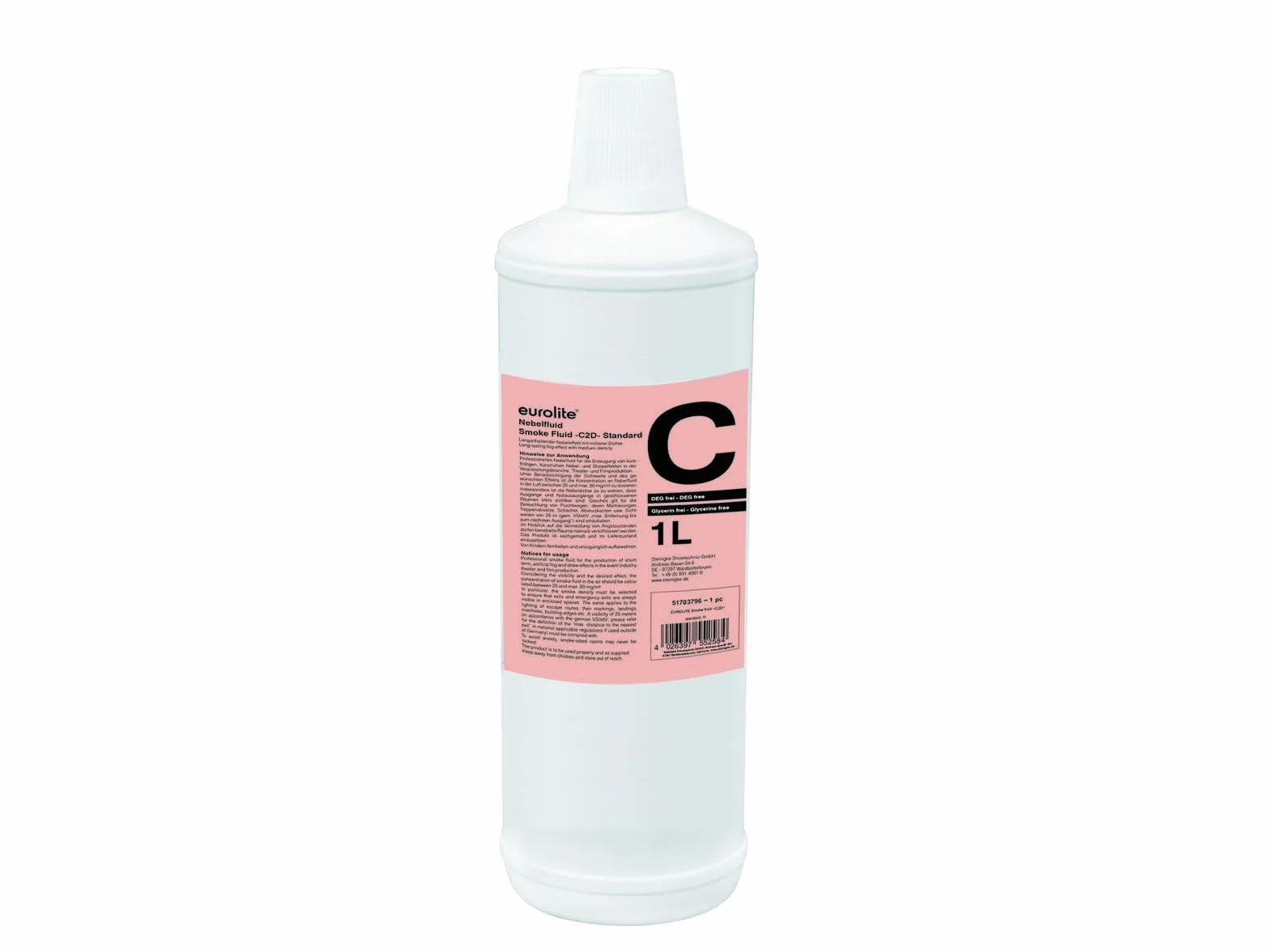 EUROLITE Płyn dymny -C2D- Standard Nebelfluid 1l