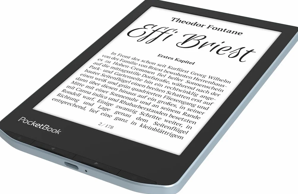 Czytnik e-booków PocketBook Verse | Przyjazny dla oczu 6'' dotykowy ekran E-Ink Carta™ HD | Regulowane podświetlenie SMARTlight | Nawet miesiąc pracy na baterii | Wi-Fi i na kartę pam | mglistoszary