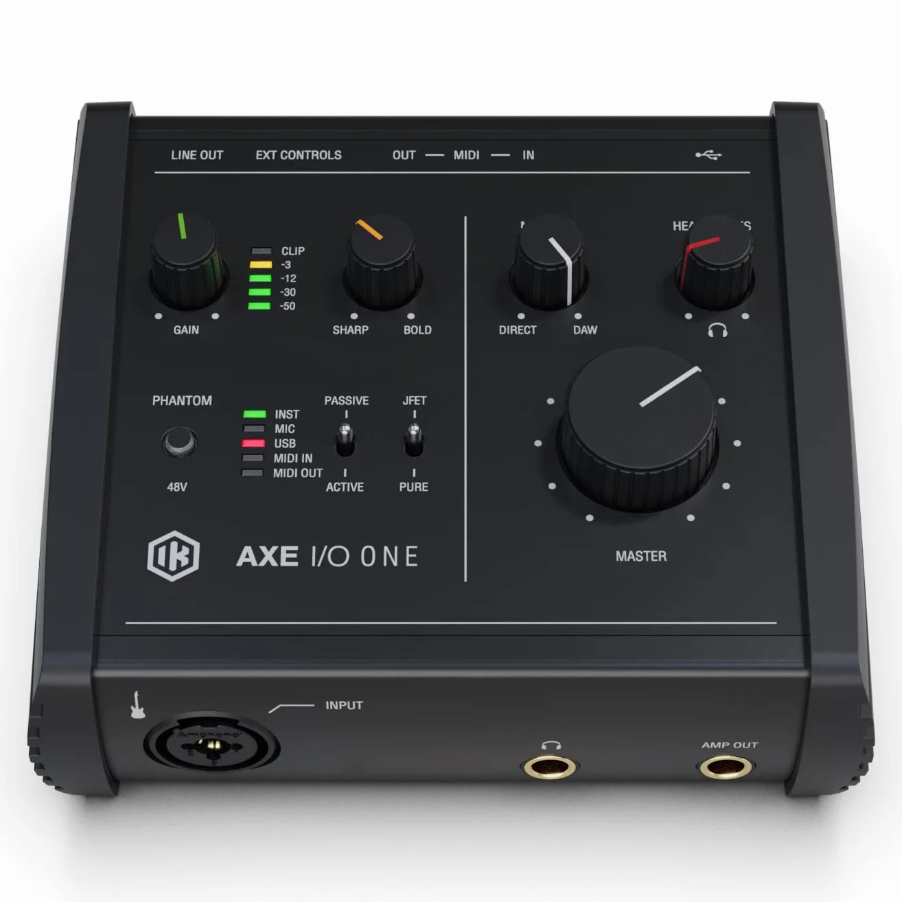 Ik Multimedia Ip-Int-Axeioone-In Interfejs Audio, Czarny, 192 KHz