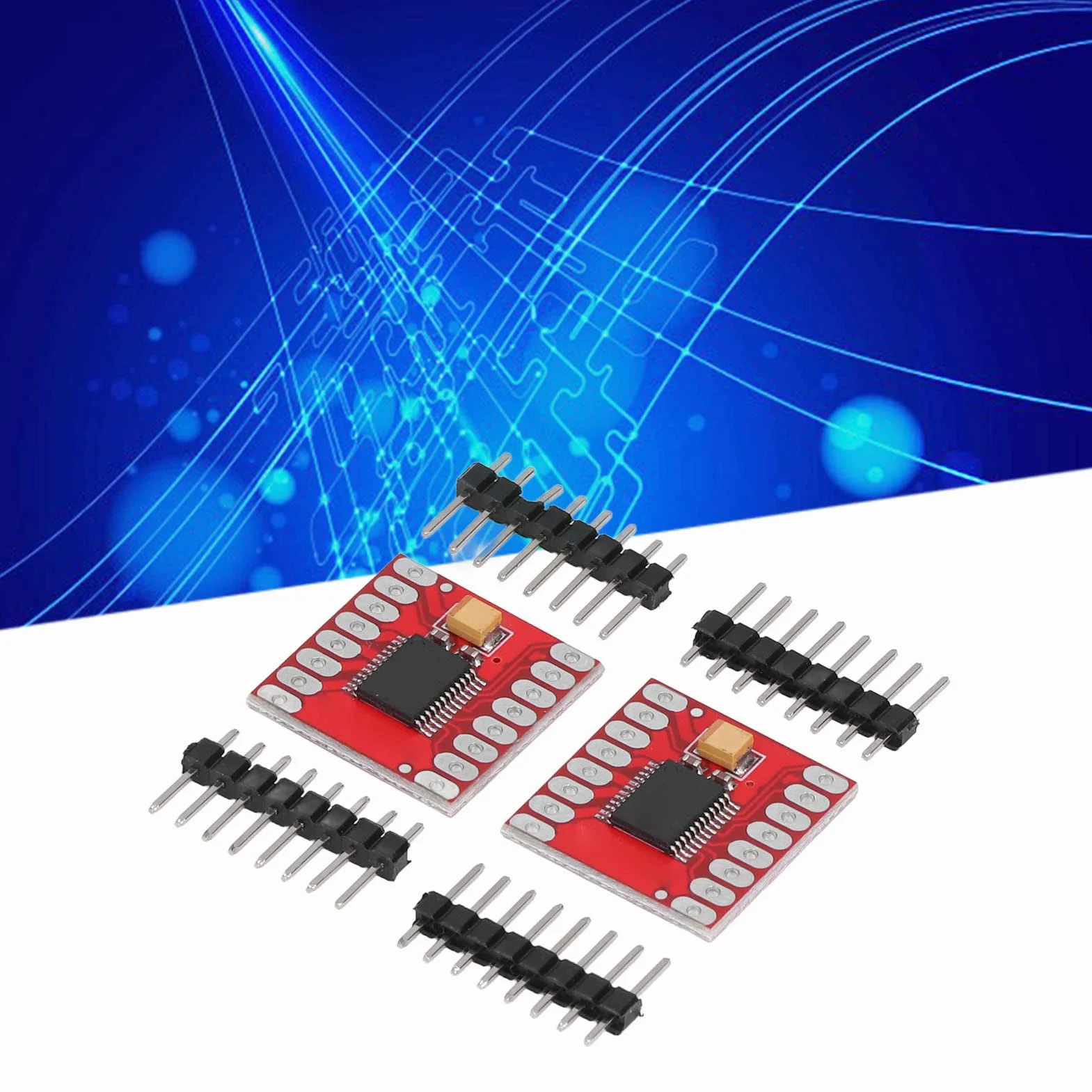 Podwójny Sterownik Silnika Krokowego i DC z H-Bridge – 2 Szt. Kontroler dla Robotyki i DIY – Zasilanie 2,5–13,5 V, Prąd do 1,2 A – Moduł Sterowania Silnikami Krokowymi i DC