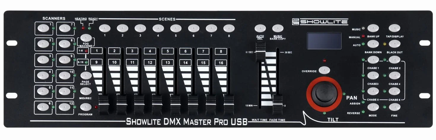 Showlite Kontroler DMX Master Pro USB