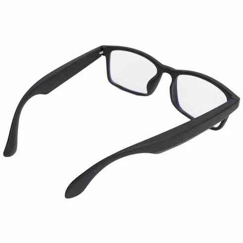 Dpofirs Inteligentne Okulary Bluetooth Audio, Okulary Unisex z Mikrofonem i Głośnikiem, Blokujące Niebieskie Światło, Jasny Kolor