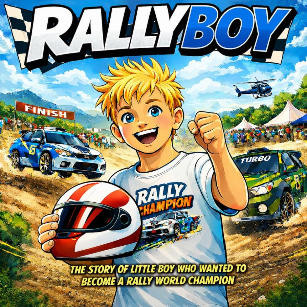 RallyBoy: Children’s Rally Adventure Comic Book