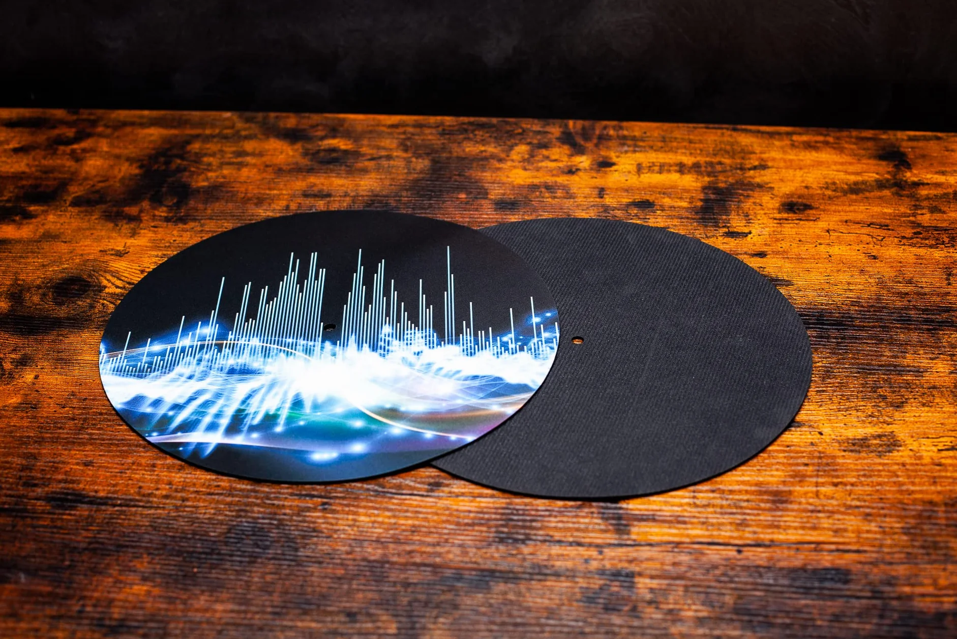 Slipmat - mata do gramofonu z gumy Waves of Sound - mata do gramofonu 30,5 cm (12')