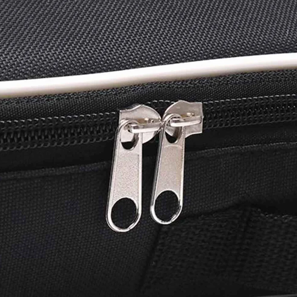 Kisbeibi Plecak Etui Czarna Tkanina Oxford Przechowywanie Odporna Na Wstrząsy Torba Ukulele, Czarny, 21 inch