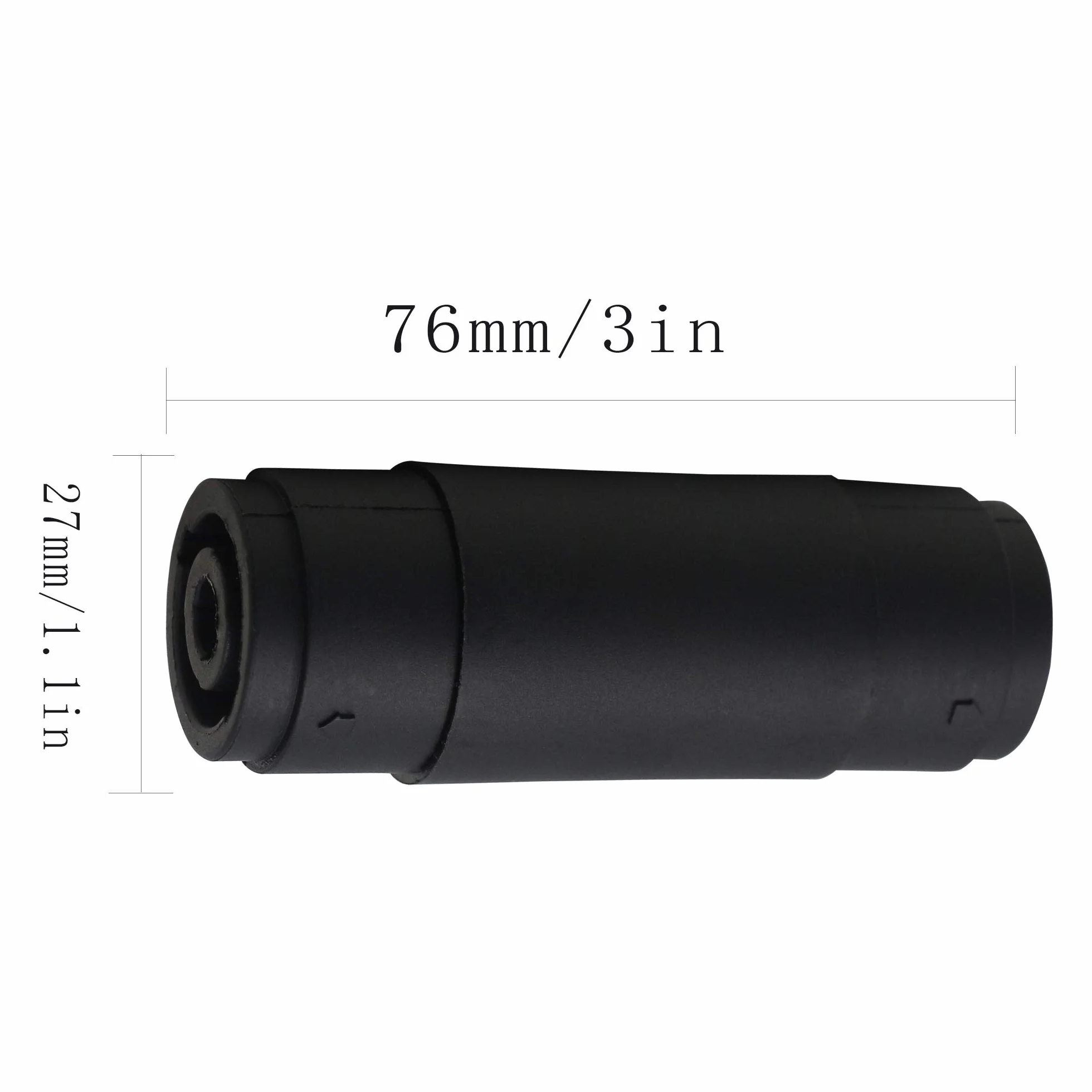 Speakon NL4FC, 4-pinowe złącze audio NL4FC Linia audio do żeńskiego złącza głośnika żeńskiego Wtyczka przedłużająca do adaptera audio, wzmacniacza, miksera (2 sztuki)