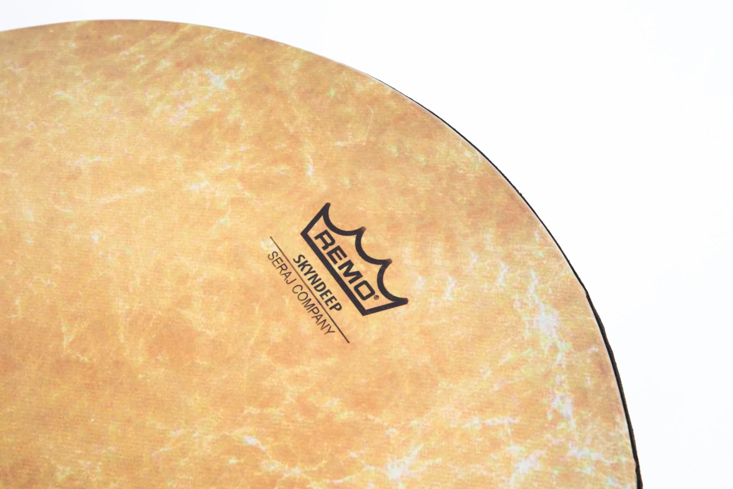 Daf Erbane Frame Drum firmy Seraj S10 syntetyczna głowa ze skóry zwierzęcej, lekka waga 650 g z miękkim etui z niklowymi pierścieniami