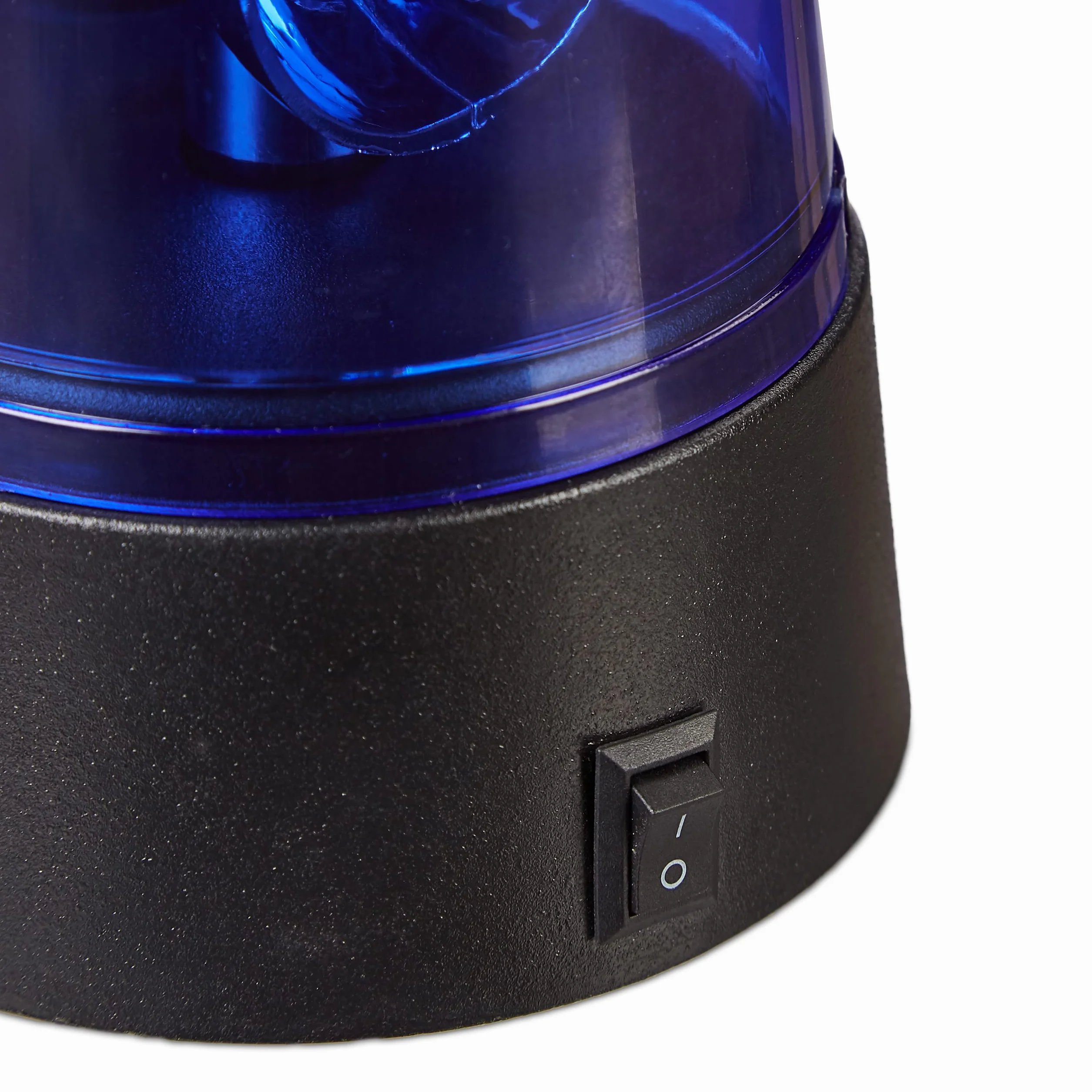 10 x niebieskie światło LED, lampa dookoła z obrotowym reflektorem, oświetlenie imprezowe do postawienia, zasilanie bateryjne, niebieskie
