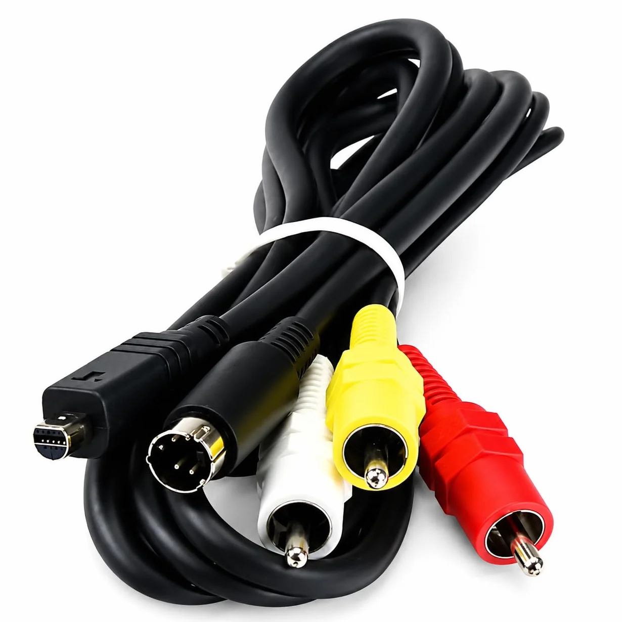 AAA PRODUCTS wysoka jakość - przewód telewizyjny do kamery Sony Handycam - AV/AUDIO VIDEO kabel łączący - zamiennik do VMC-15FS