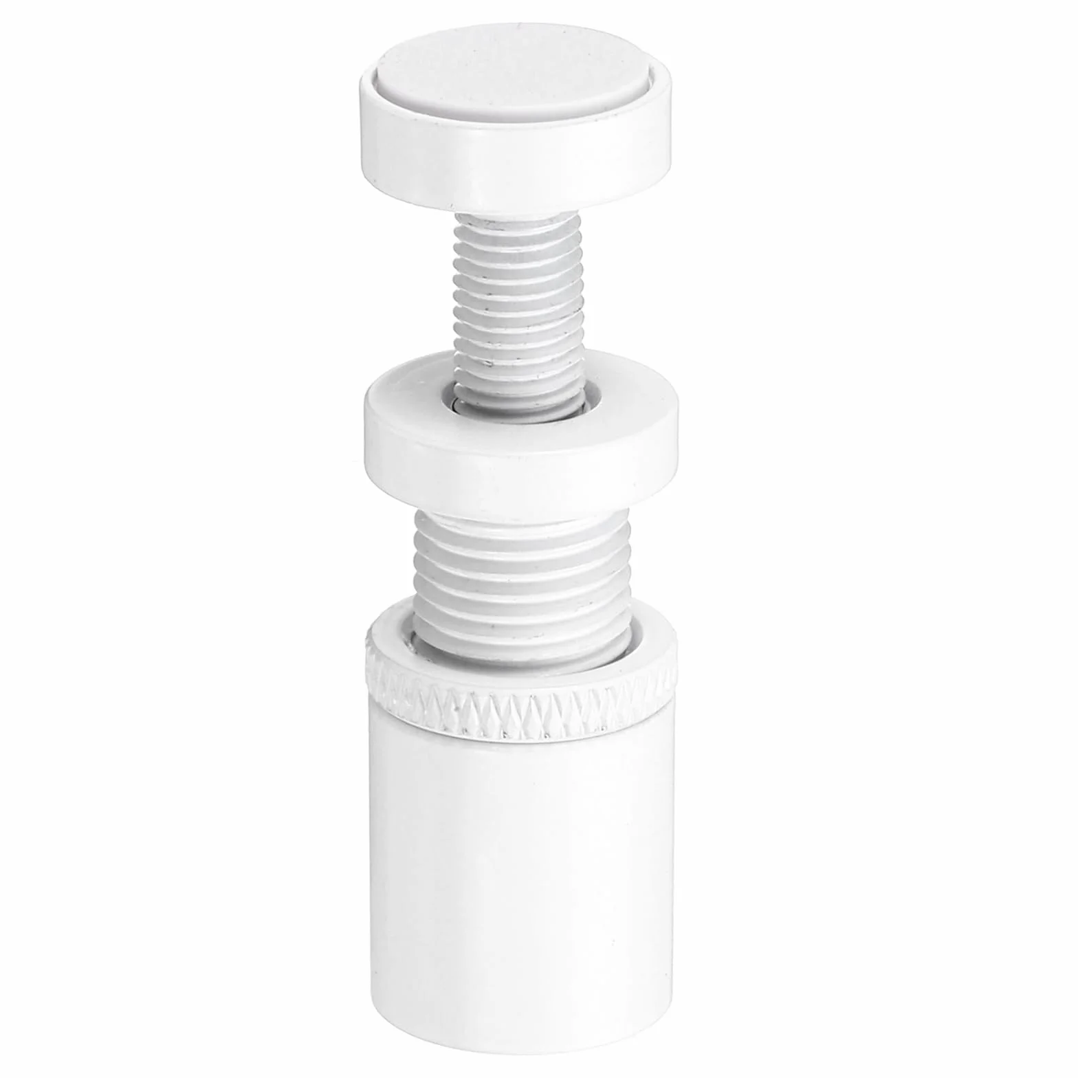 QUARKZMAN Ramka wspierająca karty graficzne GPU, podstawa magnetyczna 27-50 mm, regulowana wysokość, podpórka do karty graficznej, stop aluminium biały