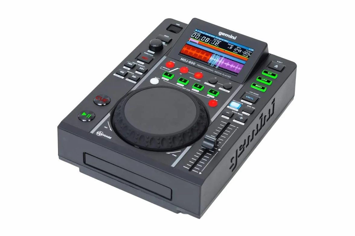 Gemini MDJ-600 Odtwarzacz Multimedialny, Czarny