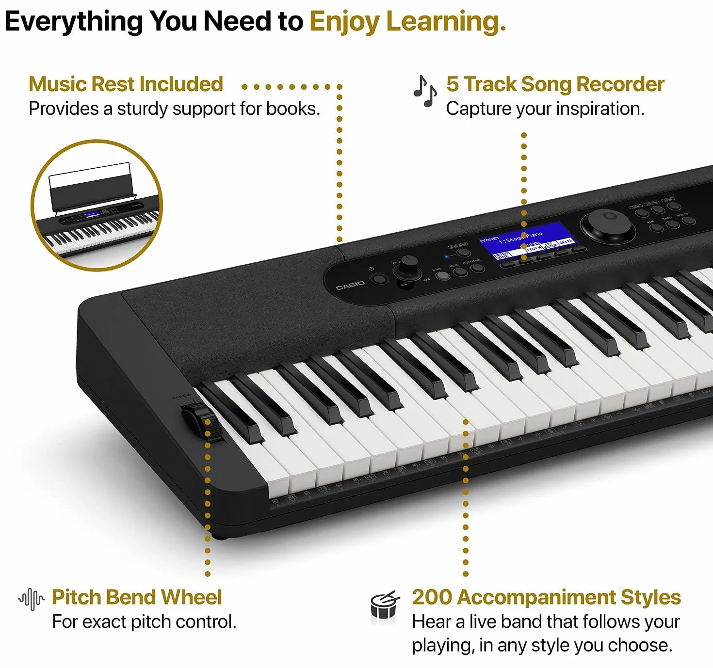 Casio CT-S400 - Keyboard