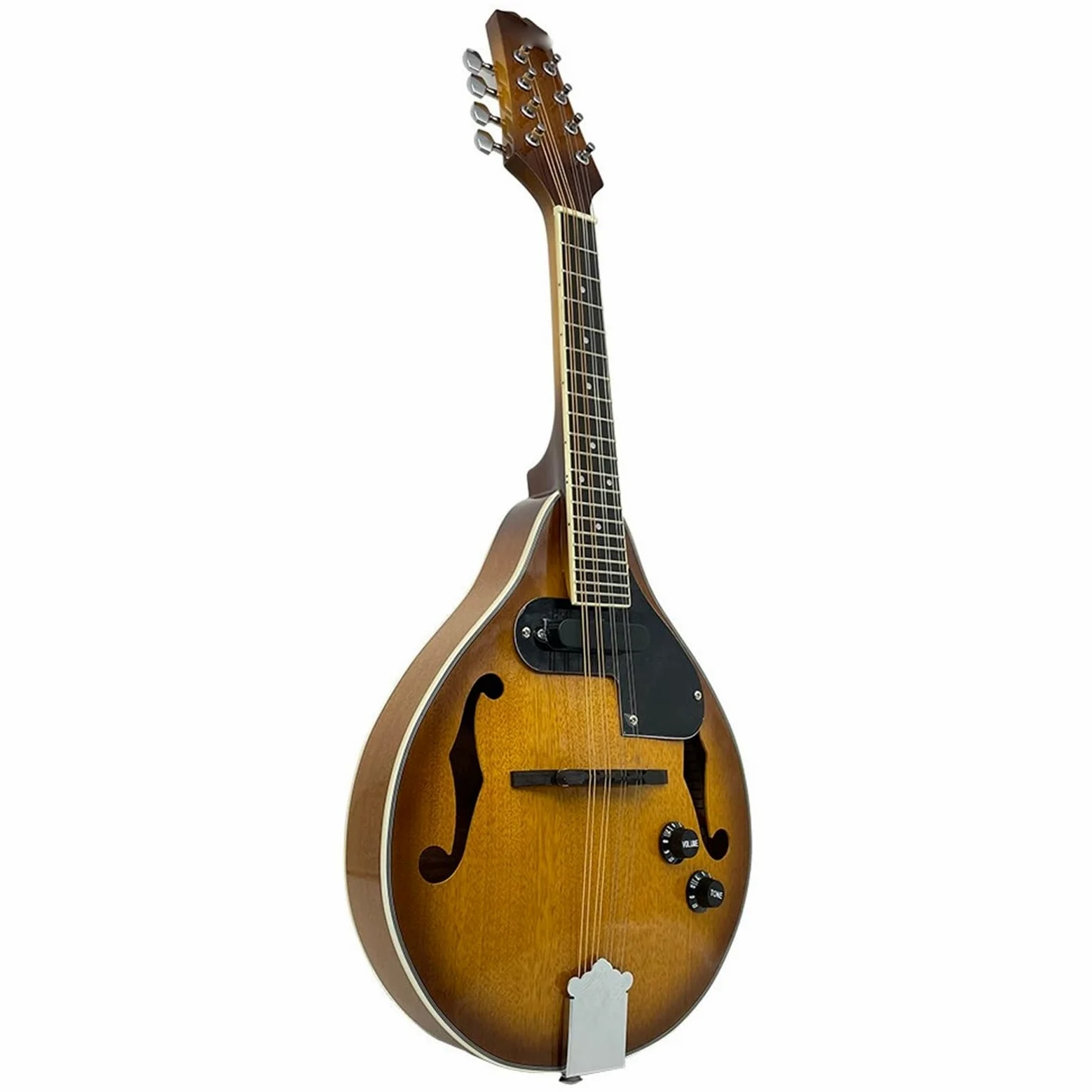 Elektryczna Gitara Mandolinowa Ośmiostrunowa Kompatybilna Ze Wzmacniaczem W Kolorze Kawowym Zestawy Mandolin