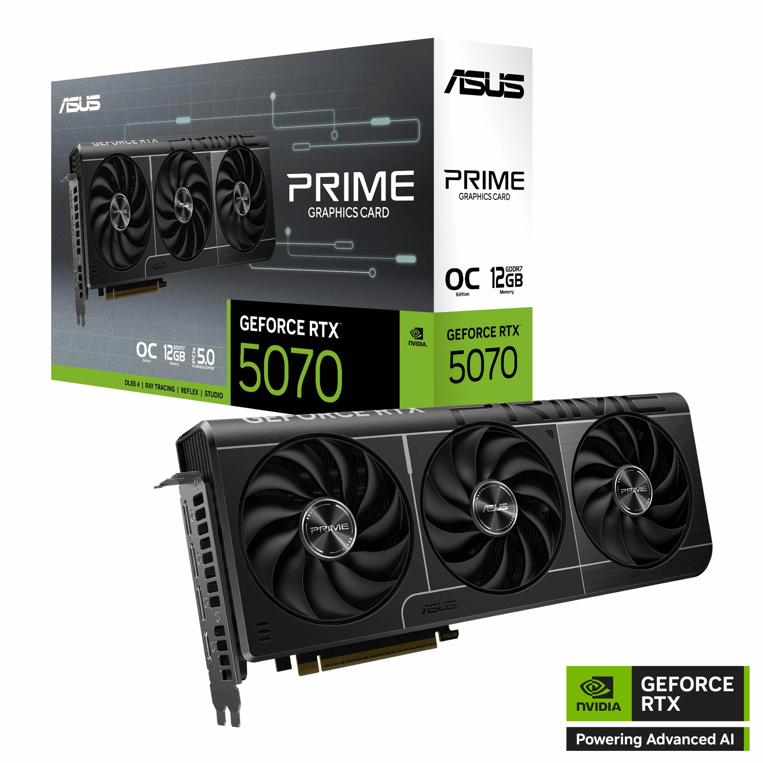 ASUS Prime -RTX5070-O12G NVIDIA GeForce RTX 5070 12 GB GDDR7