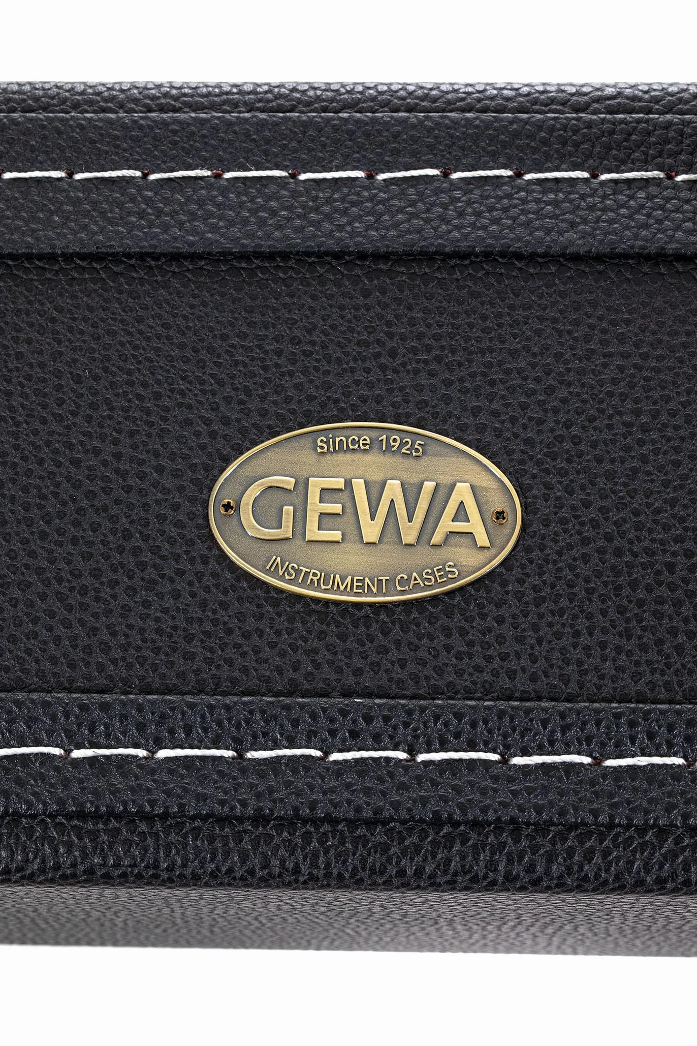 GEWA futerał na gitarę ES335 Semi Akustyczny Flat Top Economy - rdzeń drewniany - płaski wieko - matowa czarna powłoka ze skóry syntetycznej - chromowane zamki