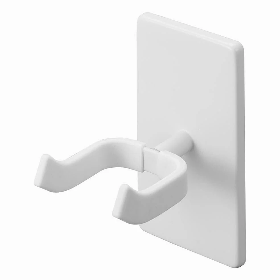 Yamazaki 1925 TOWER Wall~Mounted Guitar Holder, biały, Steel/Silicone/ABS Resin, 8 x 11,5 x 14 cm