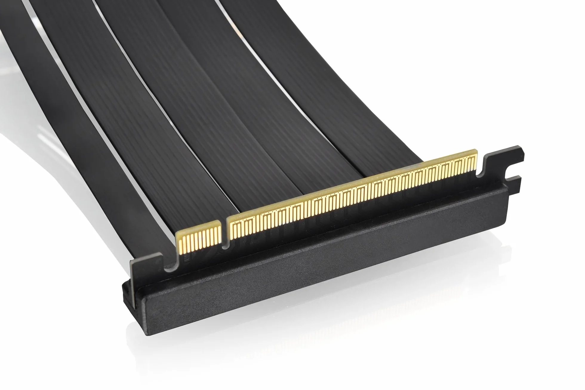 Thermaltake Kabel pionowy PCI-E 4.0 Dual 90 stopni | 130 mm, czarny