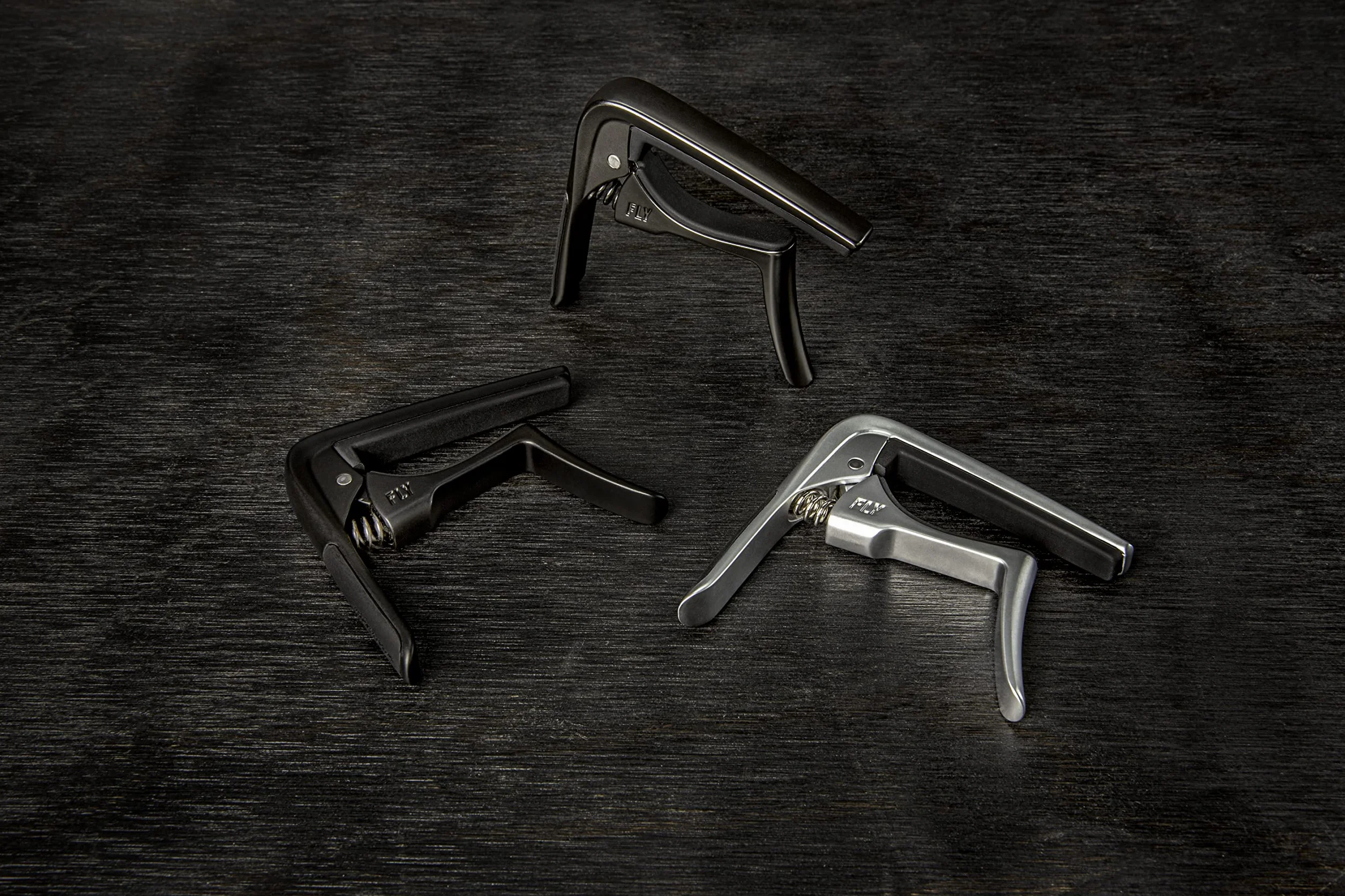 Jim Dunlop 63CBK Trigger Fly Capo zakrzywiony, czarny, 68 g