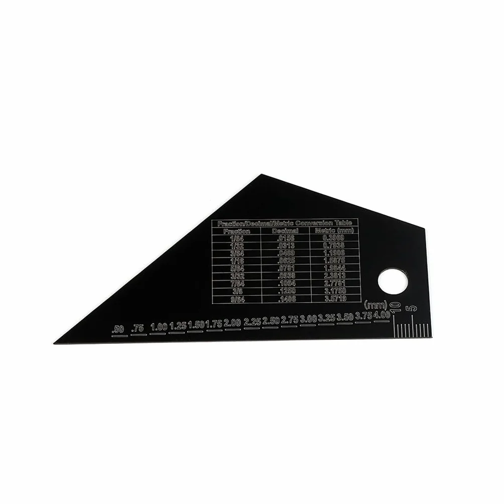 Alnicov Guitar String Action Gauge String Height Ruler Fret Rocker Leveling Guide Narzędzia lutnicze do gitary basowej
