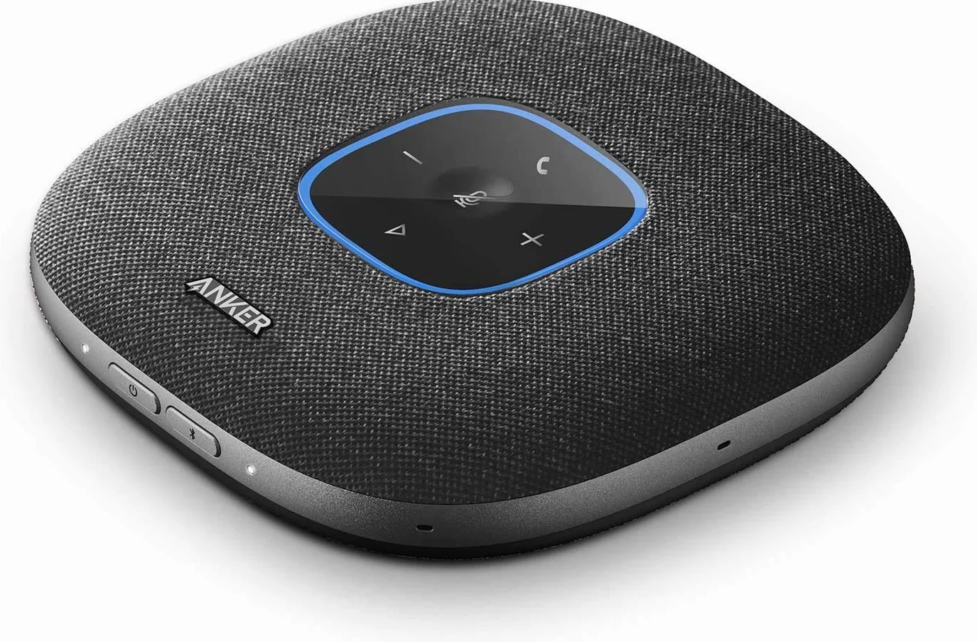 Anker PowerConf S3 głośnik konferencyjny(odnowiony), 6 mikrofonów, inteligentne nagrywanie dźwięku, akumulator 24 godziny, aplikacja Soundcore, Bluetooth 5, USB-C, do biura i biura domowego