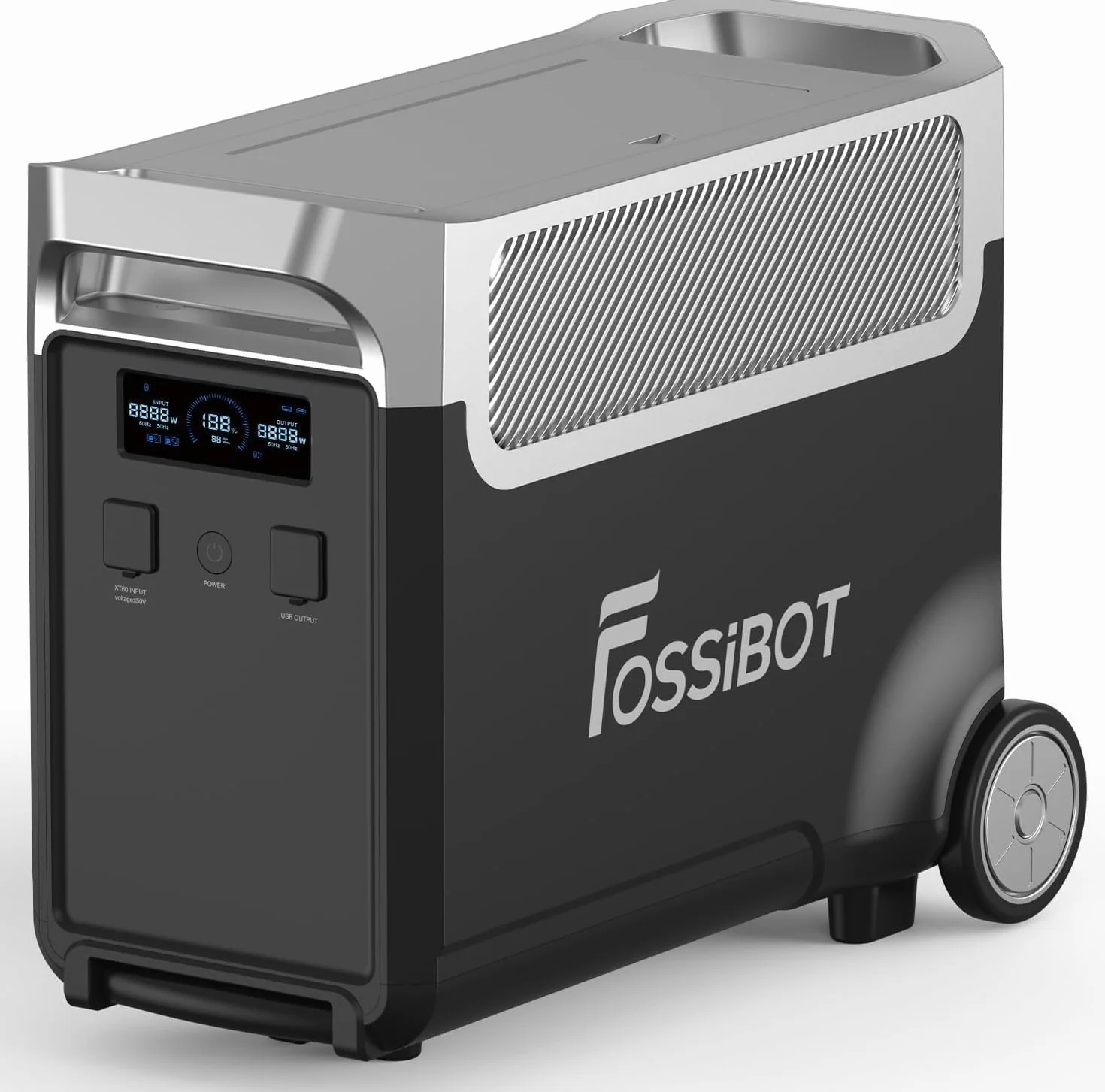 Bateria dodatkowa FOSSiBOT FB3840, akumulator LiFePO4 3840Wh do F3600 Pro, 6500 cykli, szybkie ładowanie