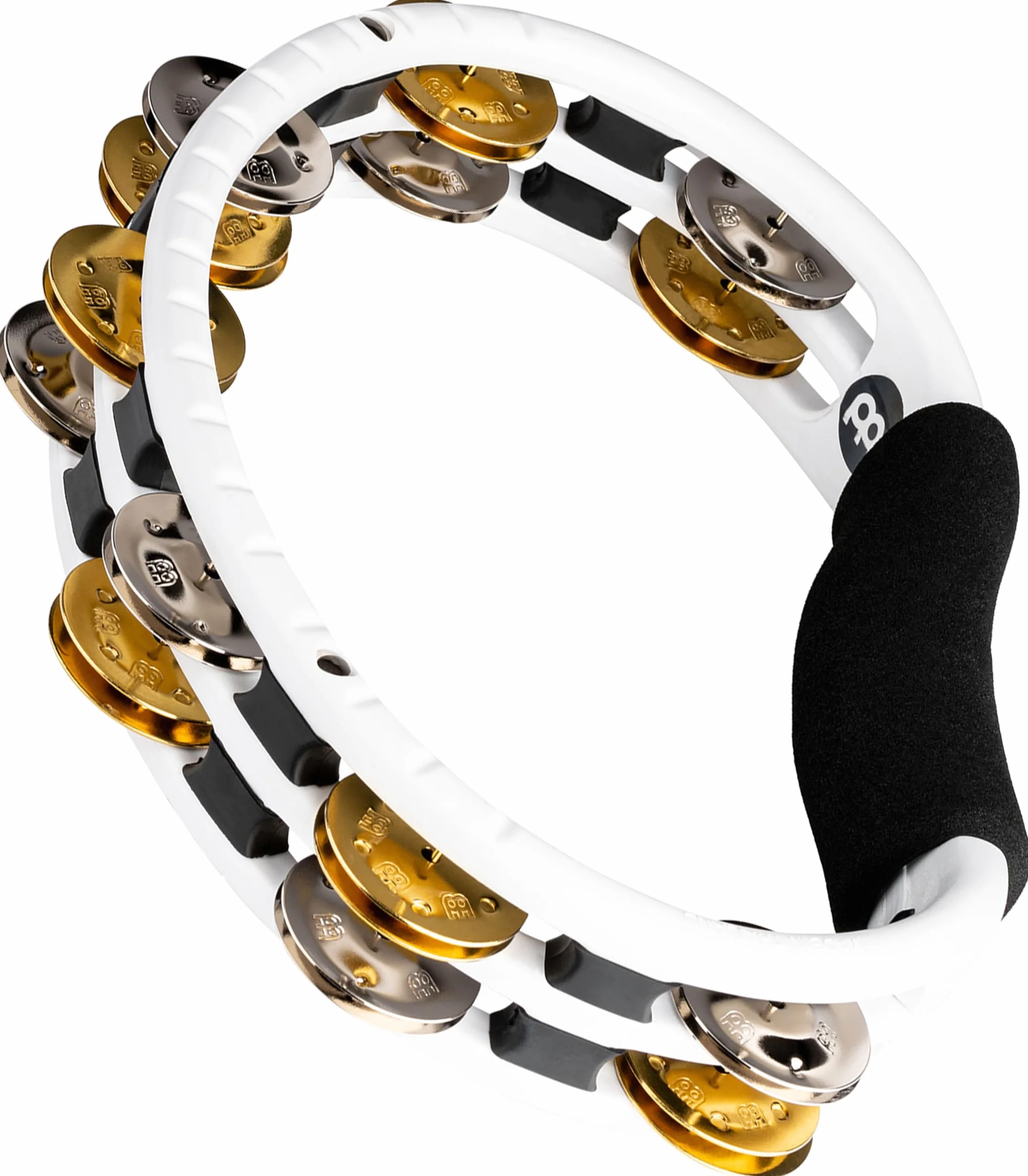 Meinl Hand Tambourine TMT1M-WH, White - Tamburyn