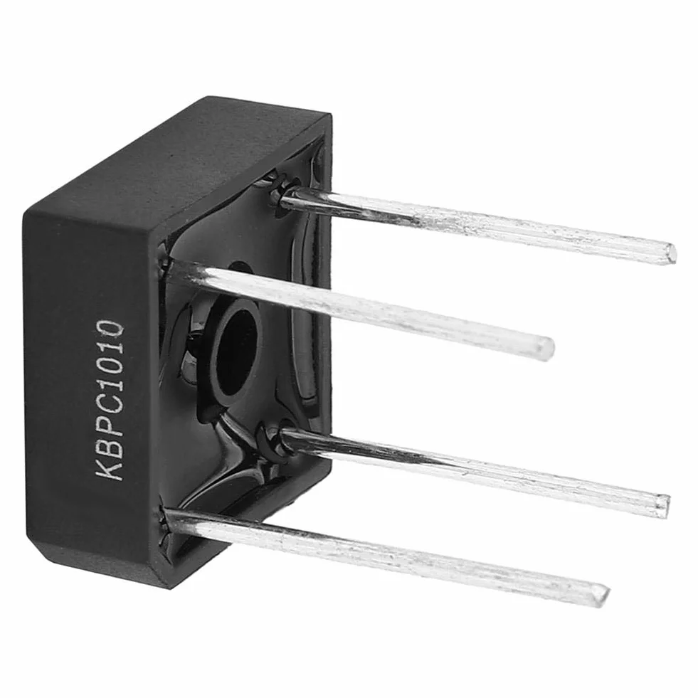 Kbpc-1010 Mostek Prostowniczy Mostek Ołowiu Dioda 10A 1000 V Mostek Diodowy Do Urządzeń Gospodarstwa Domowego Przemysłowy Obwód Elektroniczny (5 Sztuk)