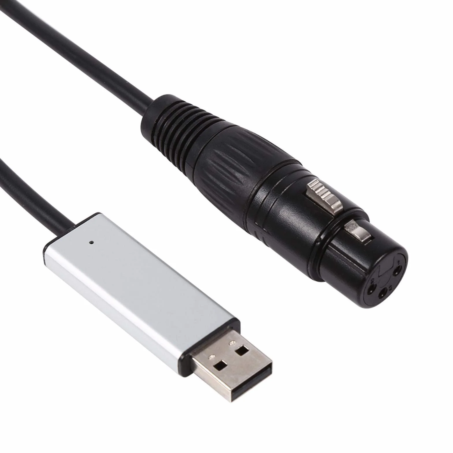 Adapter, mini adapter USB do DMX, kontroler DMX512, komputerowe kontrolery oświetlenia scenicznego, ściemniacz