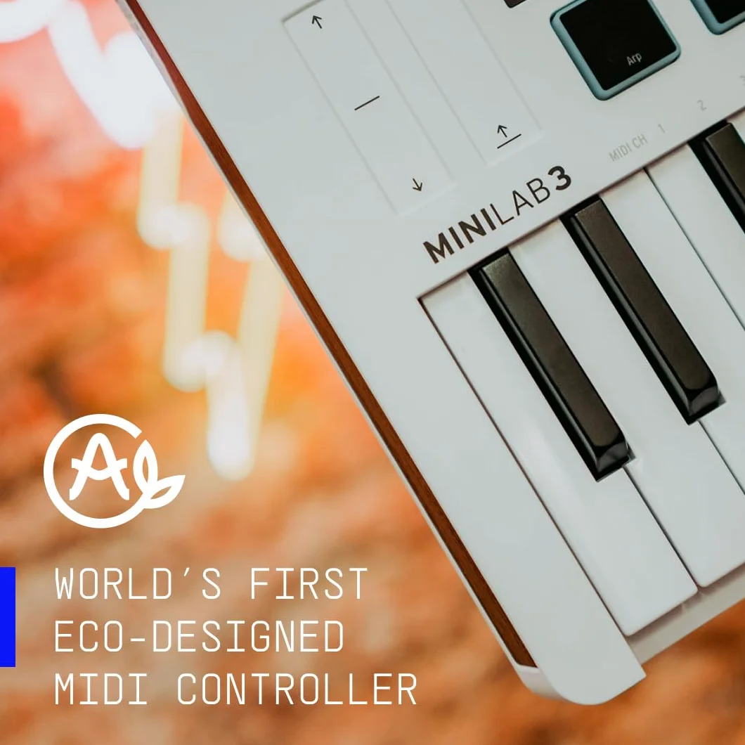 Arturia Minilab 3 Kontroler Midi Biały