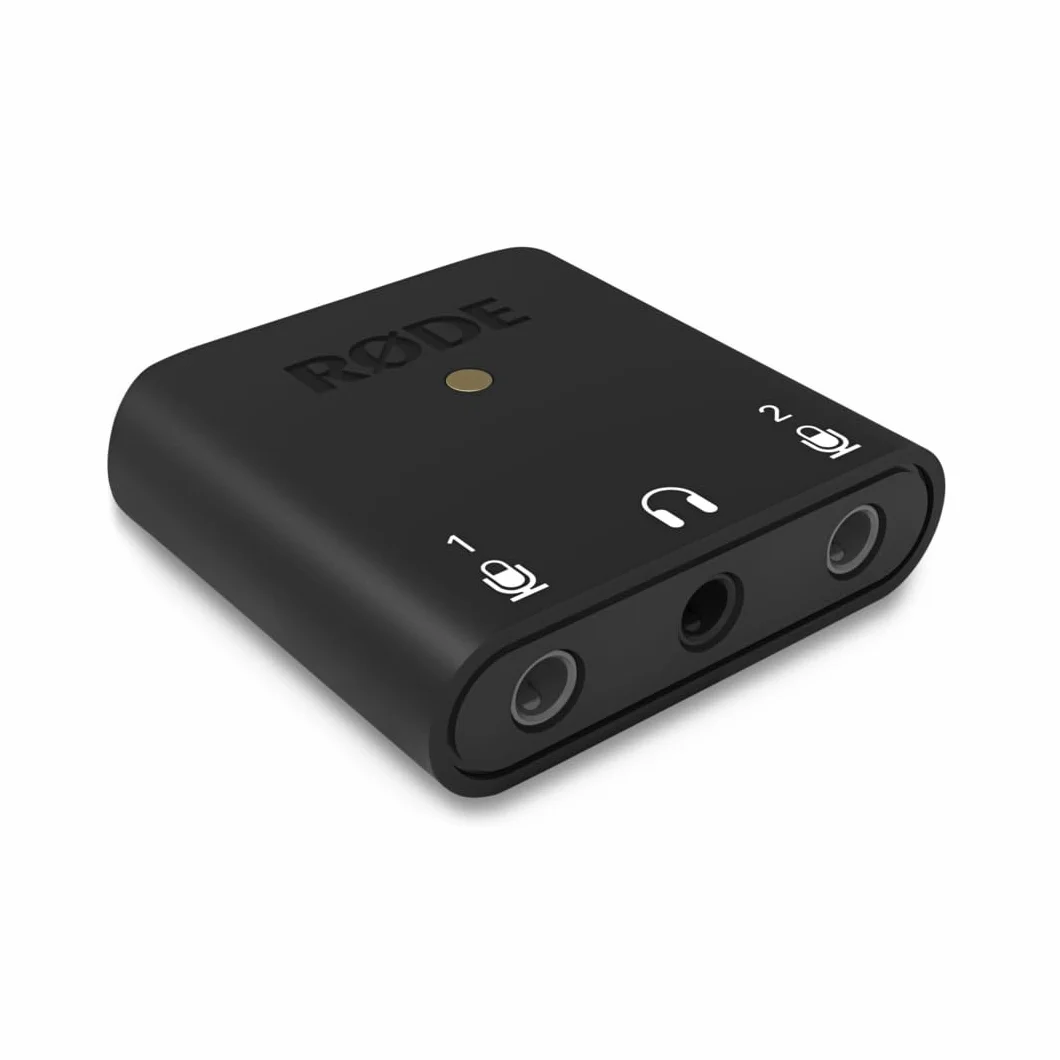 RØDE AI-Micro Ultra-kompaktowy dwukanałowy interfejs audio dla komputerów, smartfonów i tabletów