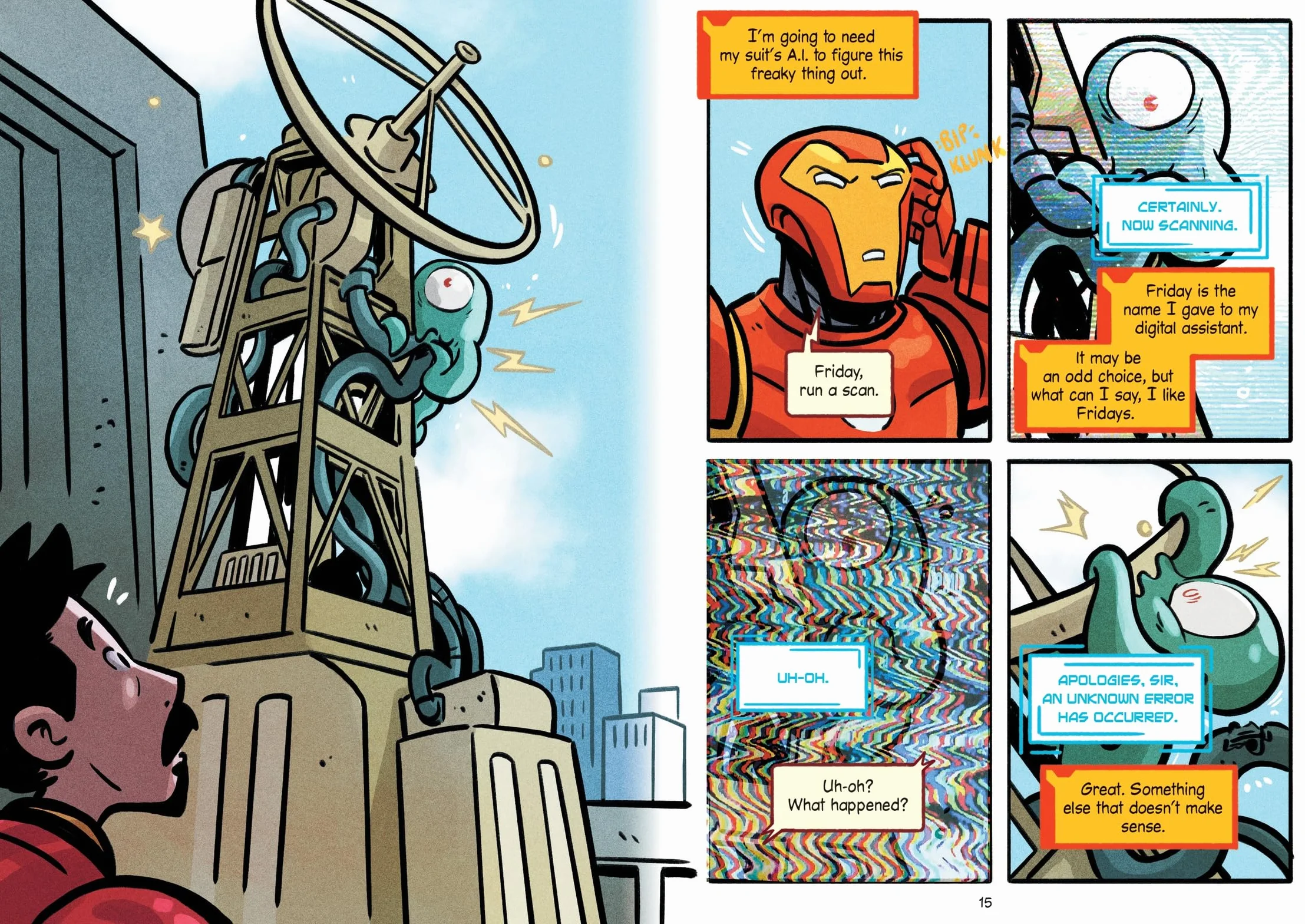 Iron Man: Something Strange! (a Mighty Marvel Team-Up): An Original Graphic Novel: Volume 4