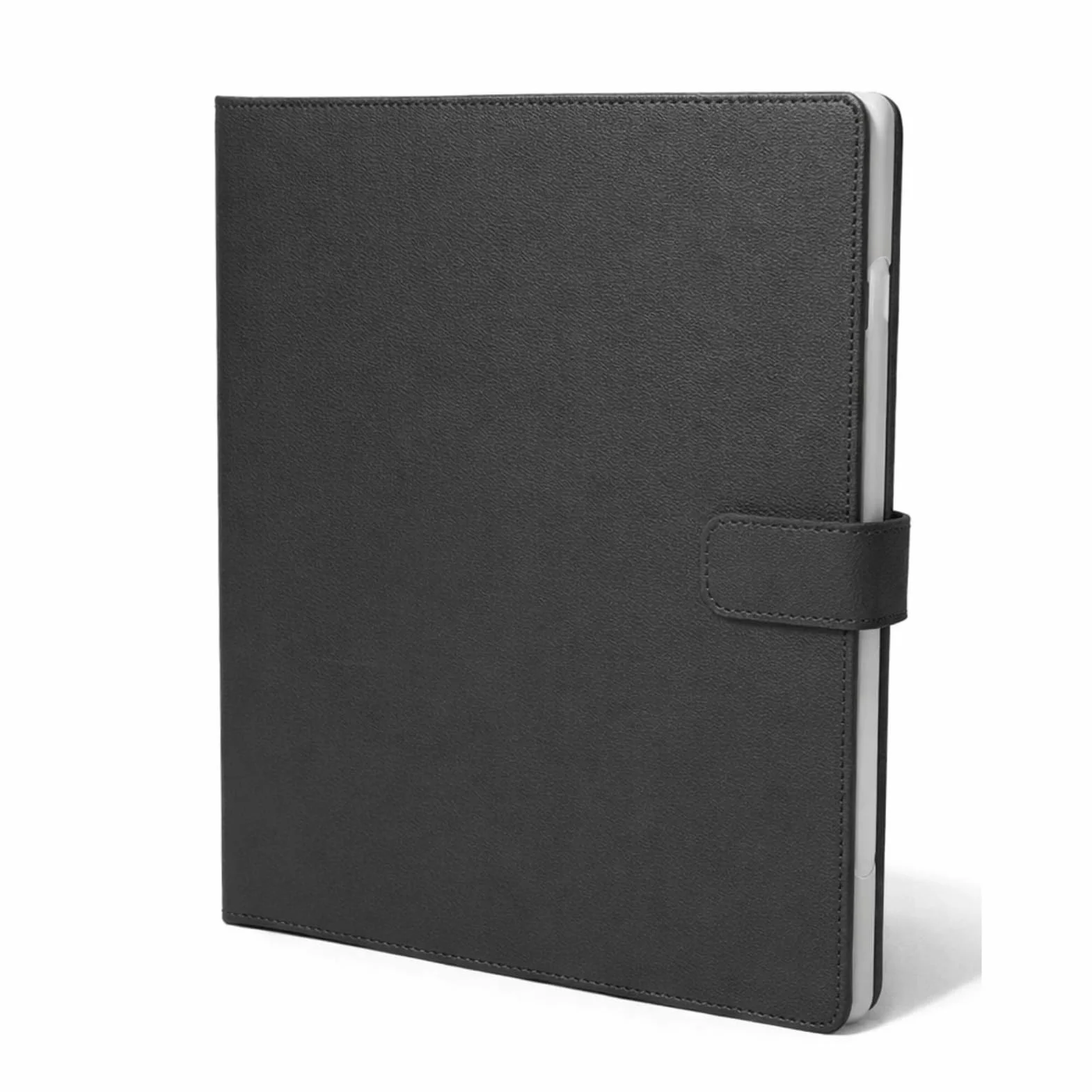 Przenośna Teczka na Nuty A4 ze Skóry PU, PVC - z Numerami Stron dla Chóru Orkiestrowego (Black)