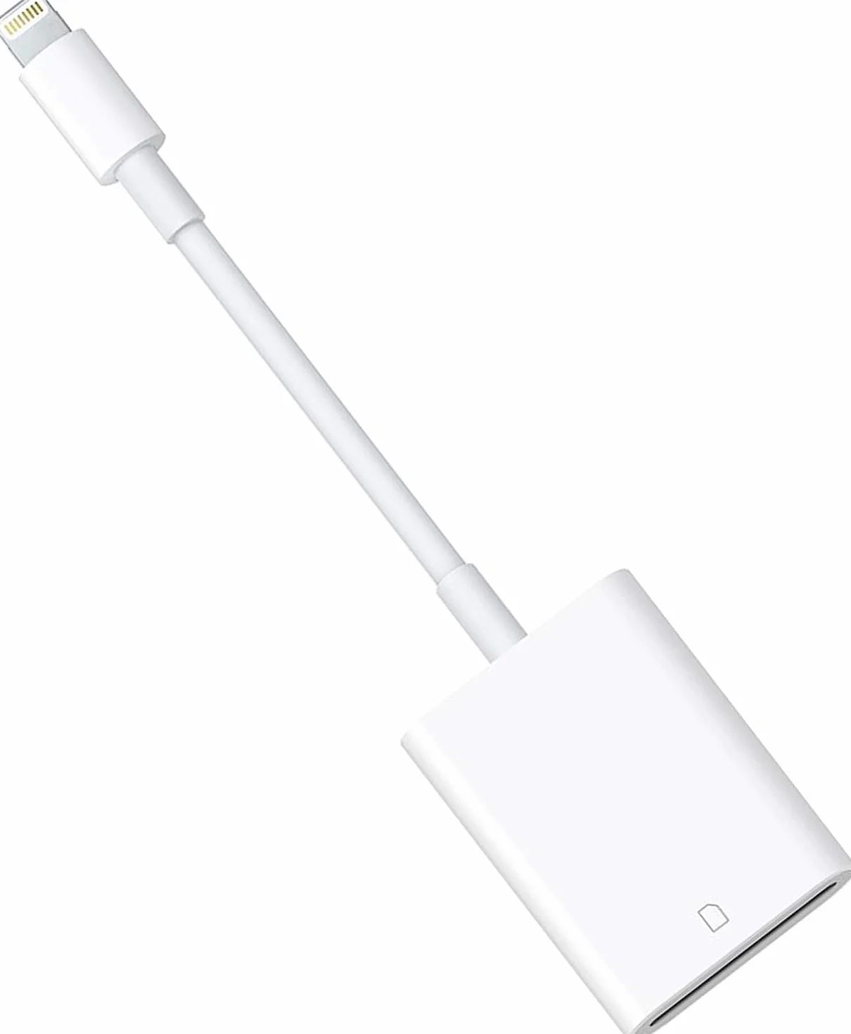 [Certyfikat Apple MFi Certified] iPhone SD Card Reader, czytnik kart Lightning, czytnik kart pamięci, adapter do fotografii iPhone 8/14/13/12/11/X