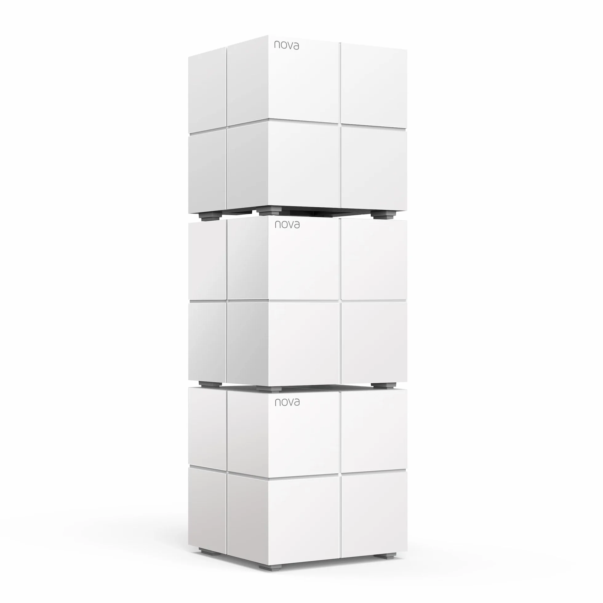 Tenda Nova MW6 Mesh WLAN System - AC1200 Dual Band WLAN Mesh System - zasięg do 500m² & 90 urządzeń - 6x Gigabit Port - zastępuje Router & Repeater - kompatybilny z Alexa - 3-Pack