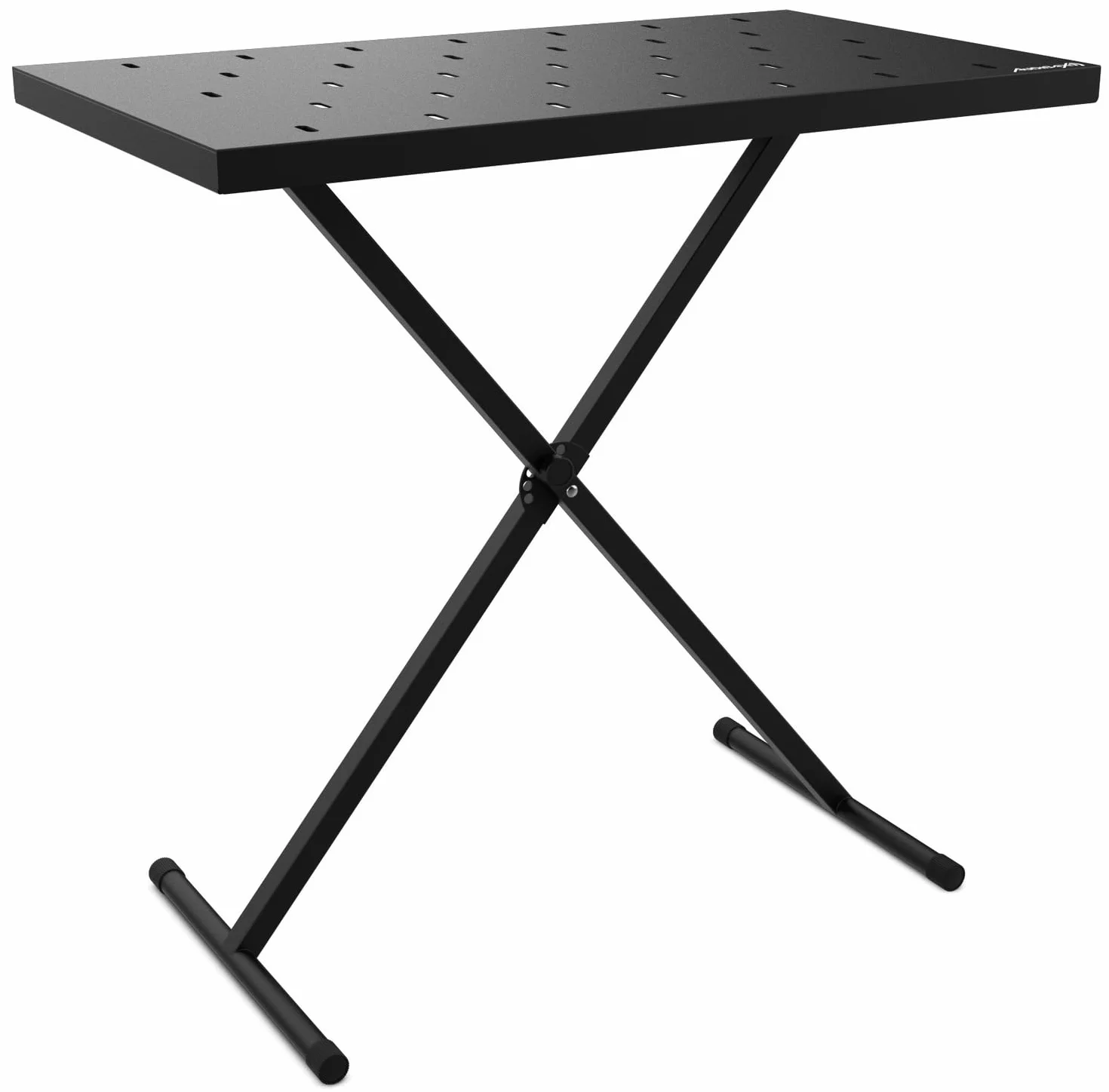 Audibax Onyx 200 Wielofunkcyjny stojak na fortepian lub klawiaturę, kontroler Midi, mikser DJ lub instrument perkusyjny - Stół do laptopów i syntezatory stojaków - Regulowana wysokość